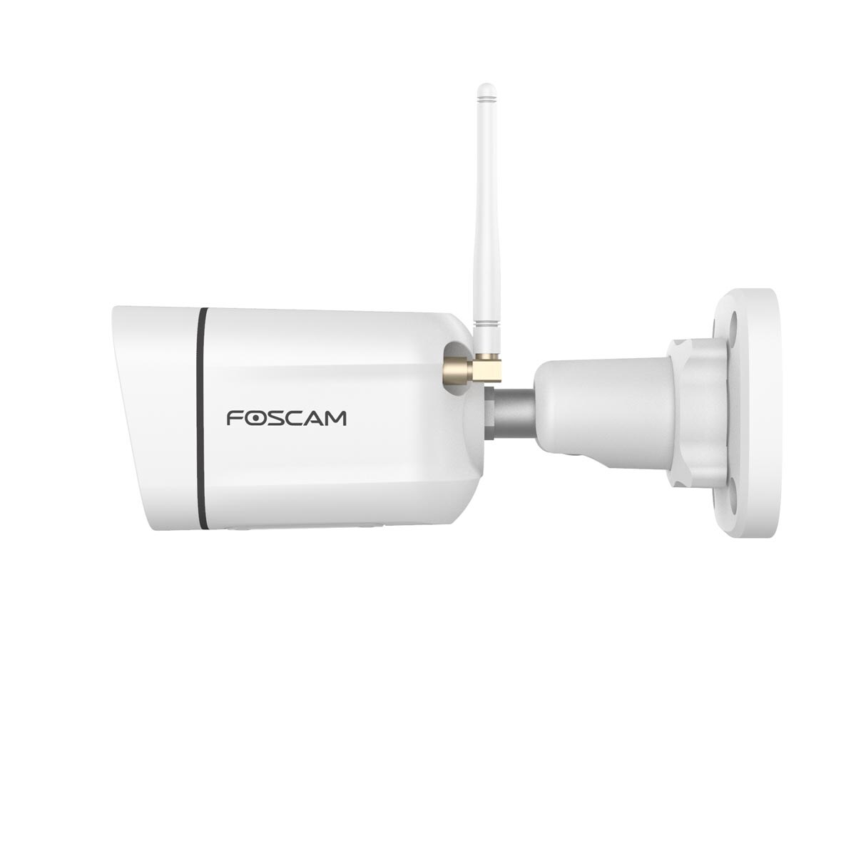 Foscam V5P 5 MP Dual-Band WLAN Überwachungskamera weiß