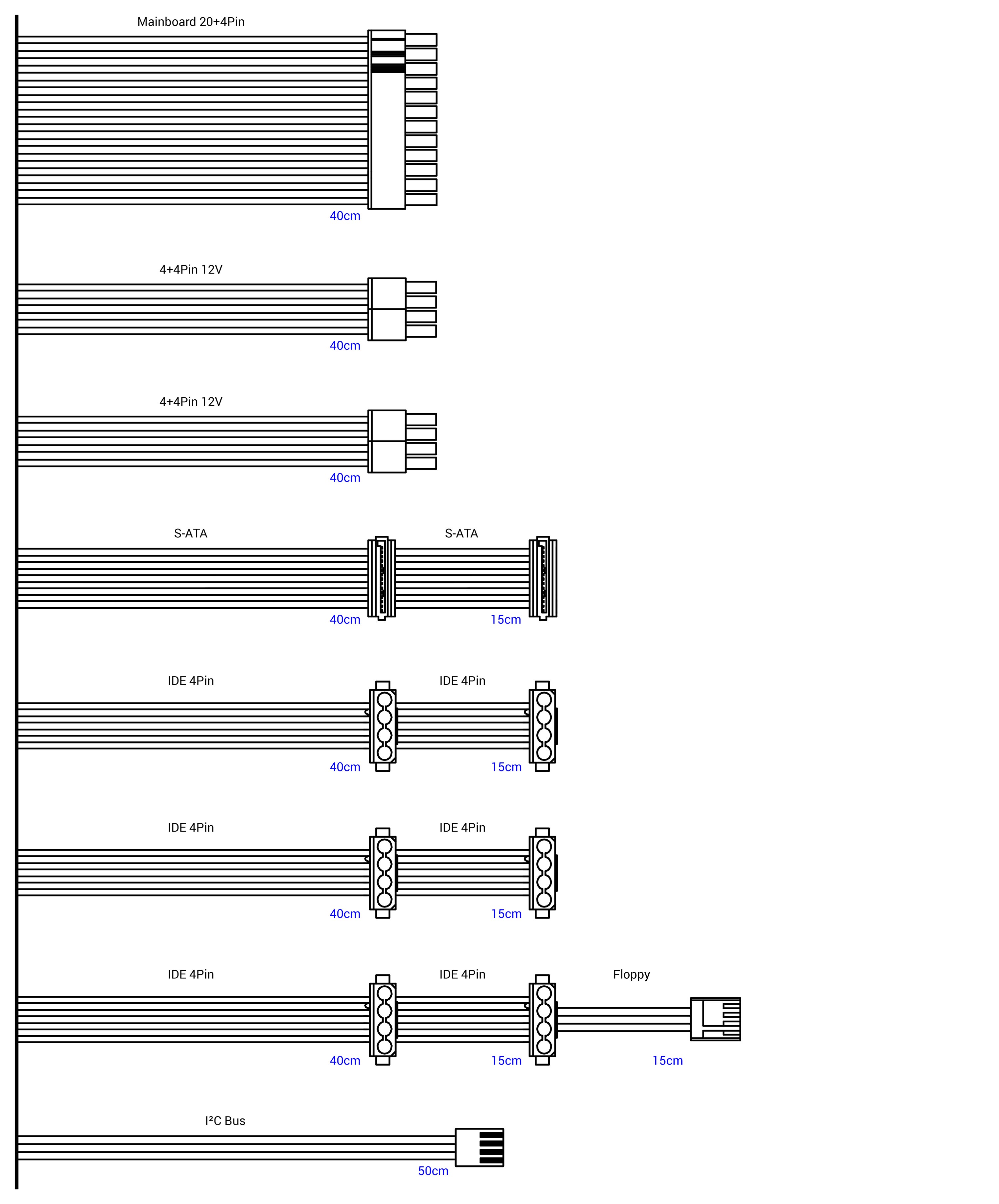 Inter-Tech R2A-DV0800-N 800W redundantes PS/2 Server Netzteil 80+ Platinum