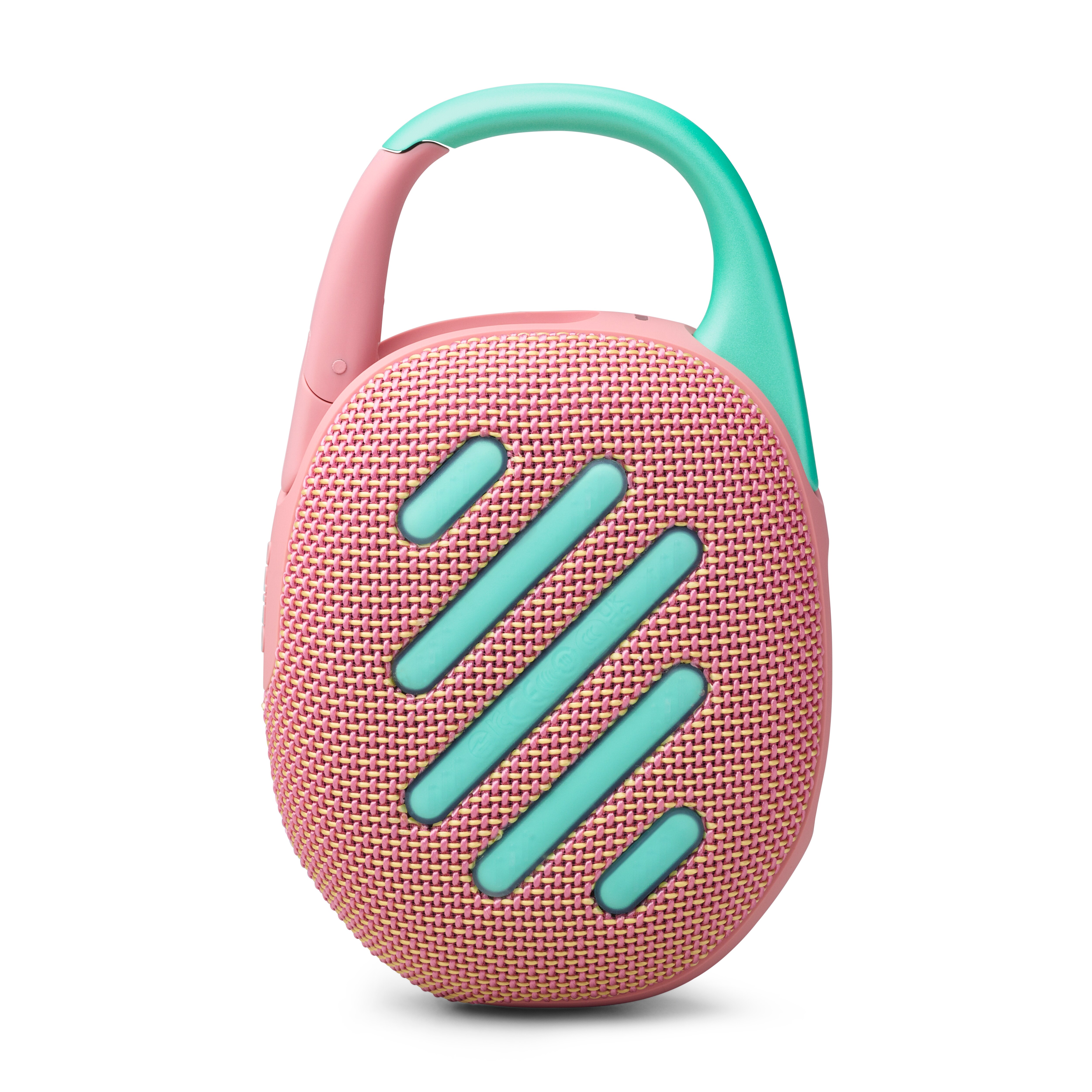 JBL Clip 5 Tragbarer Bluetooth-Lautsprecher wasserdicht nach IP67 pink