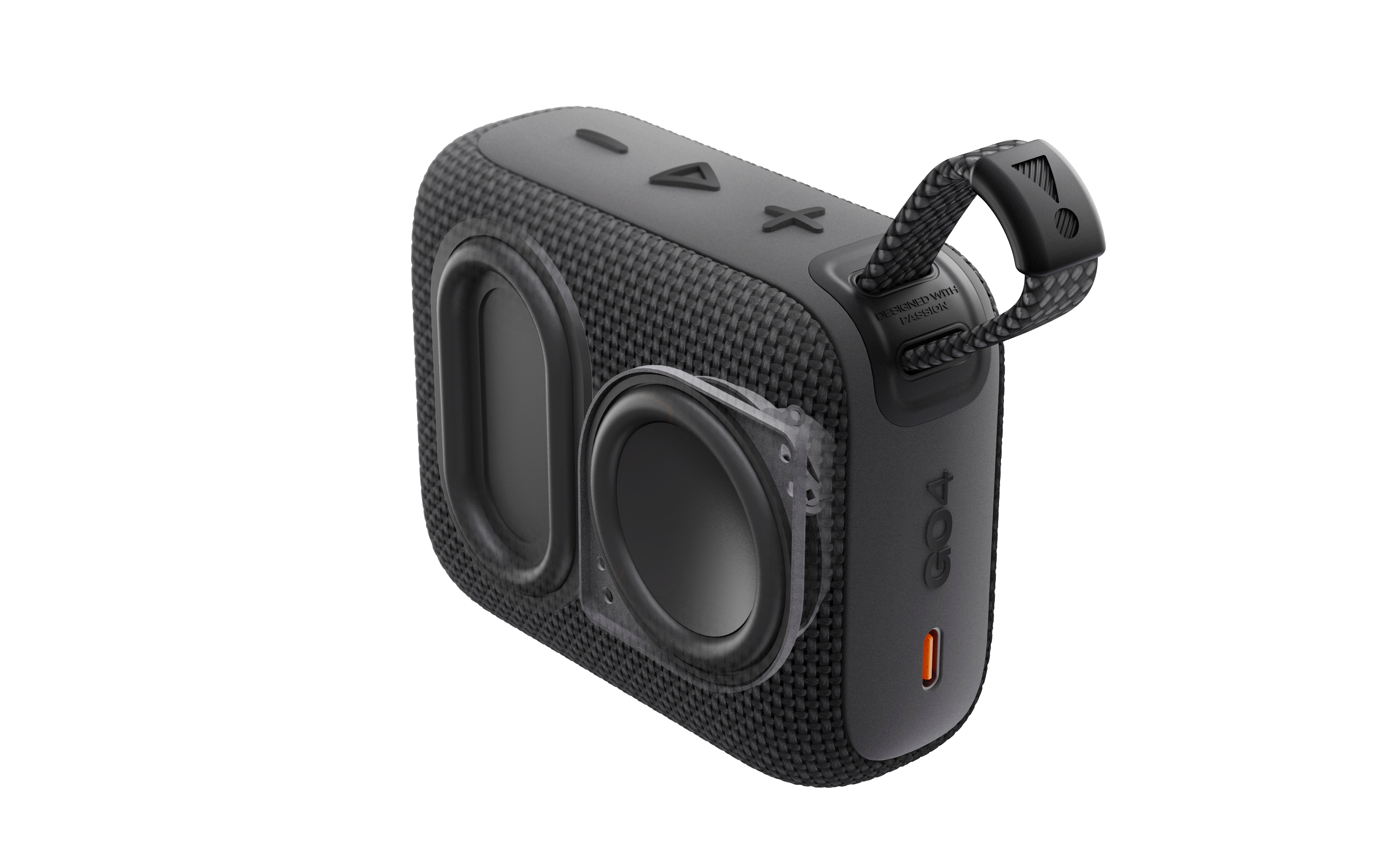 JBL GO 4 Eco Ultra-kompakter Bluetooth-Lautsprecher schwarz