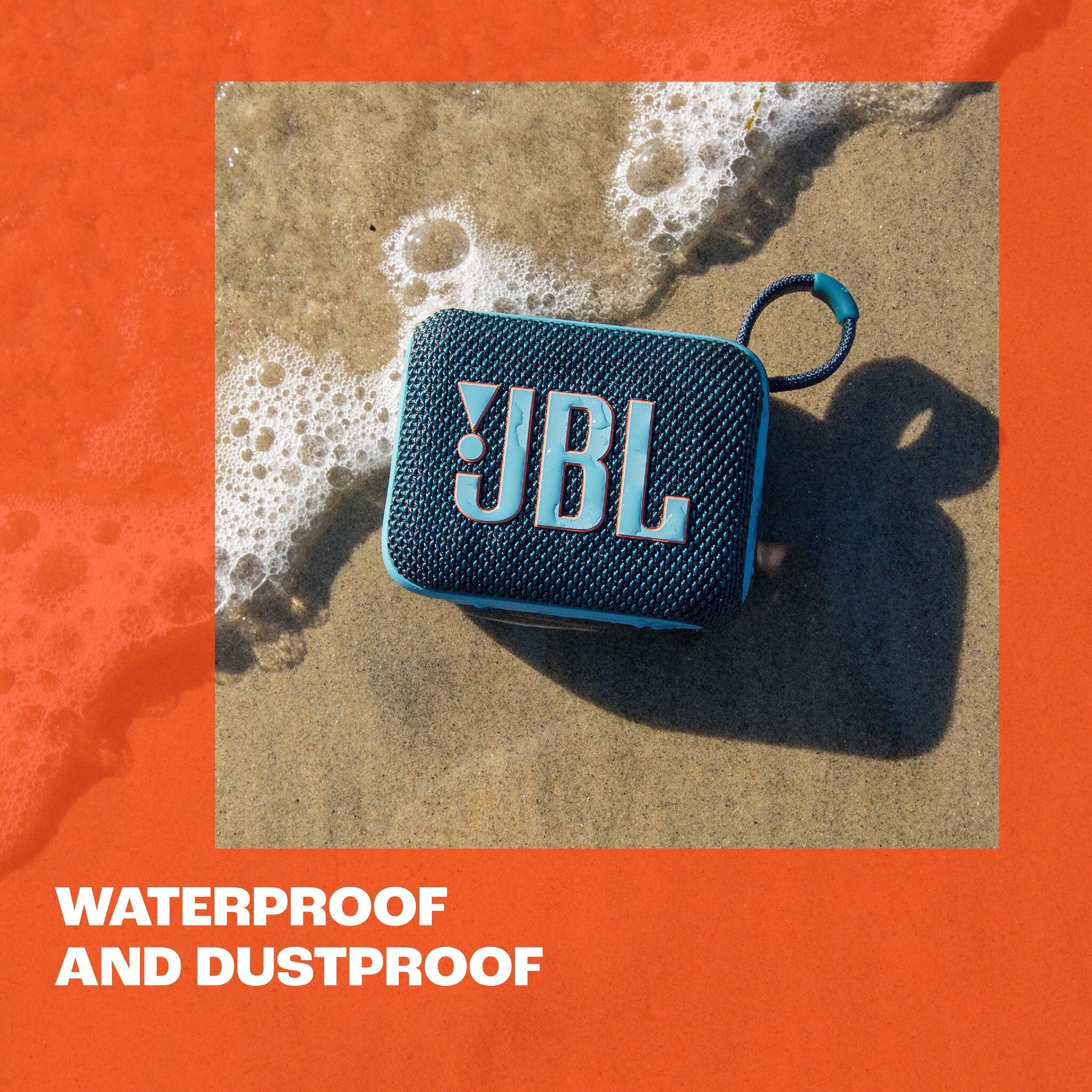 JBL GO 4 Eco Ultra-kompakter Bluetooth-Lautsprecher blau