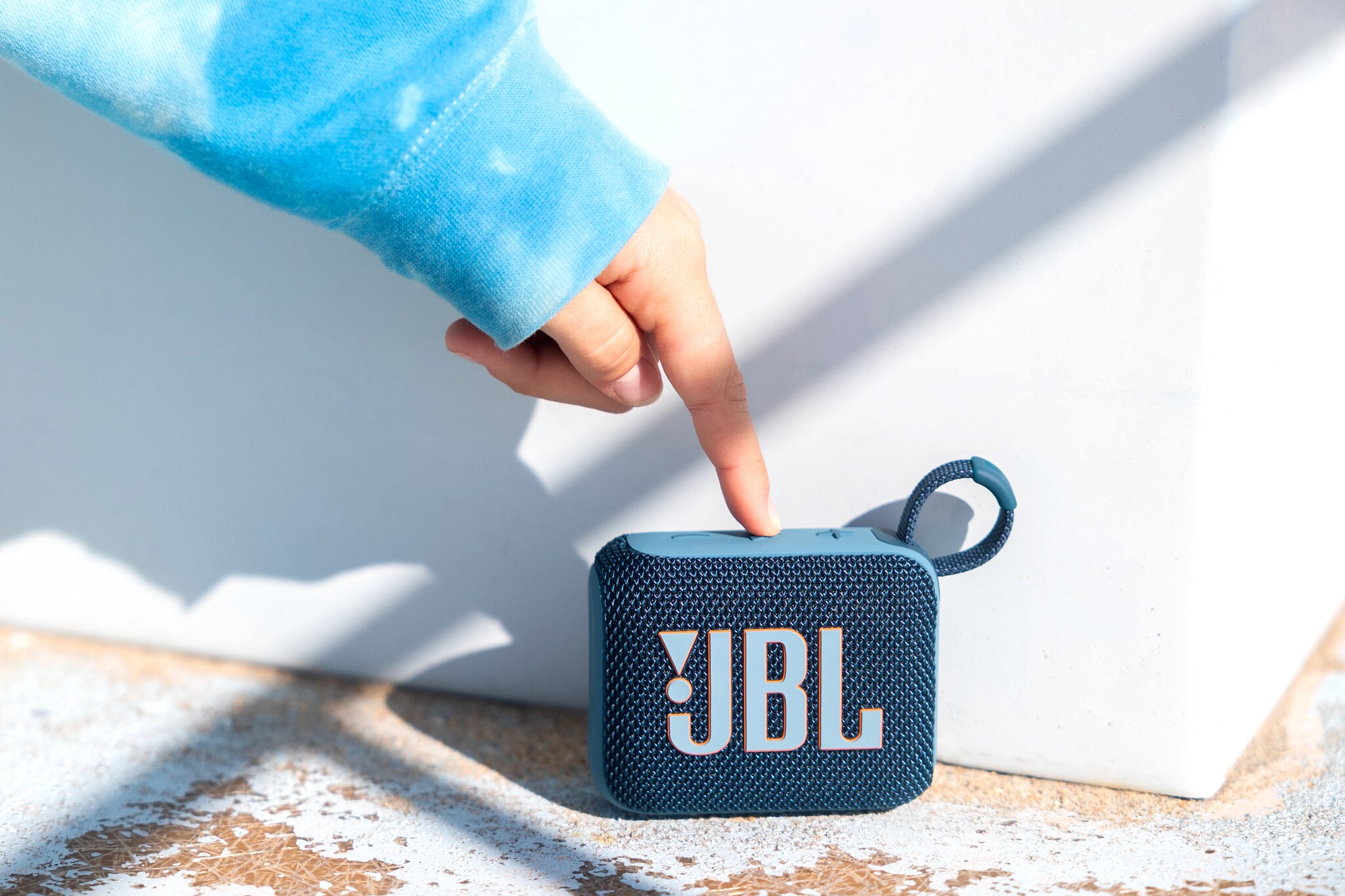 JBL GO 4 Eco Ultra-kompakter Bluetooth-Lautsprecher blau