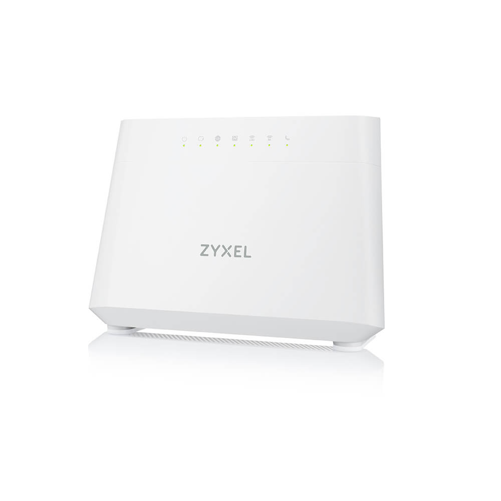 ZyXEL EX3301 WiFi 6 AX1800 5-Port Gigabit Modem Router