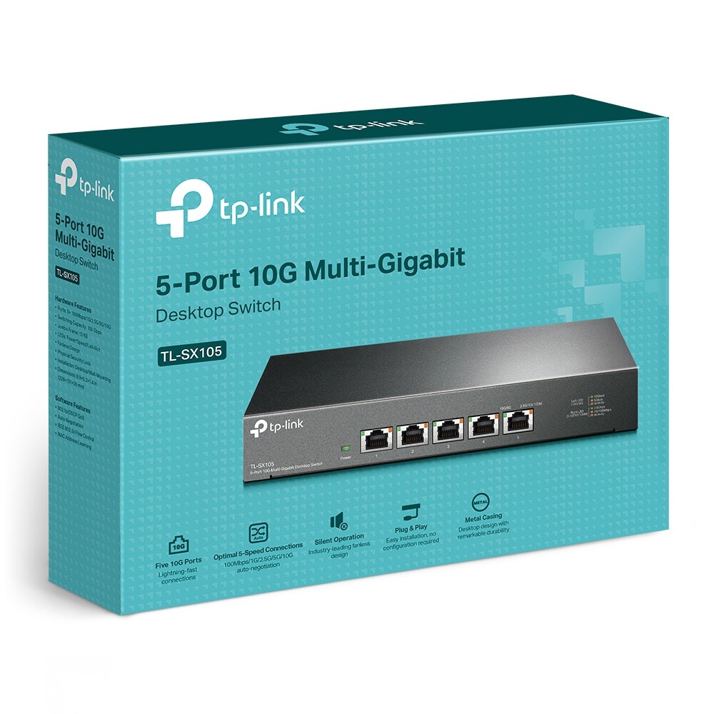 TP-LINK TL-SX105 V1 5x Port Desktop Switch