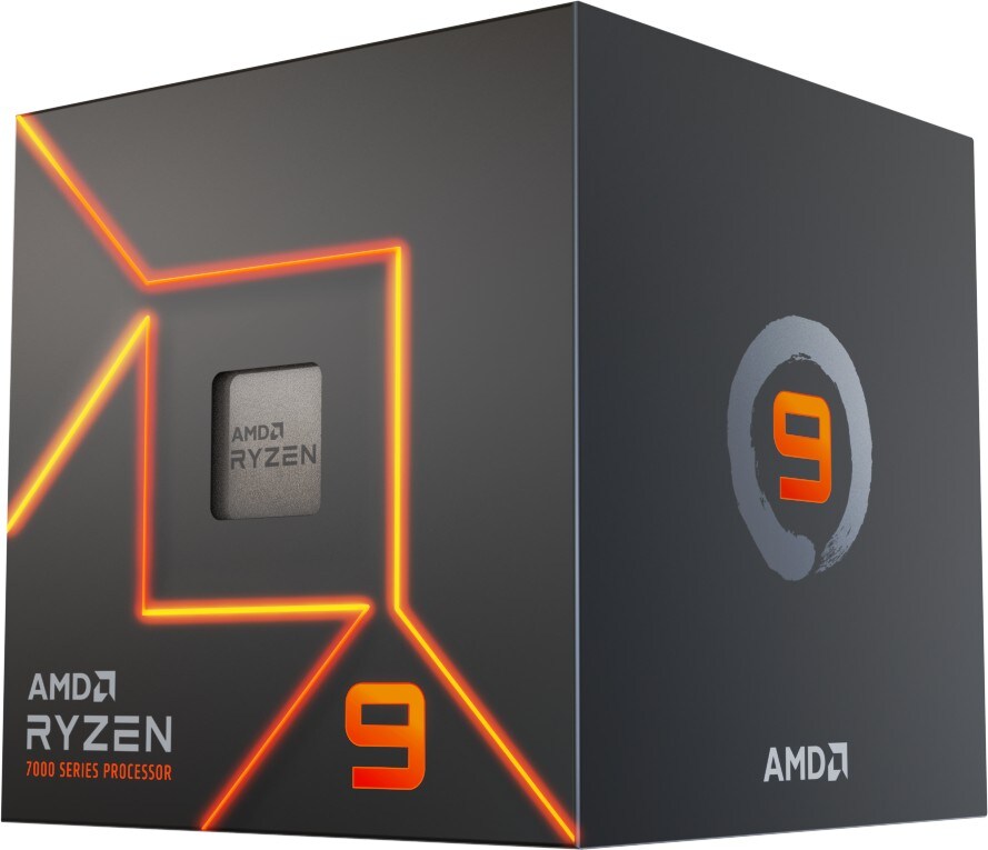 AMD Ryzen 9 7900 (12x 4.0 GHz) 64 MB L3 Cache Sockel AM5 CPU BOX