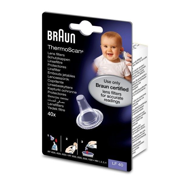 Braun LF40 ThermoScan Schutzkappen