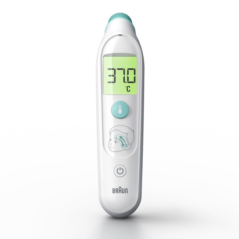 Braun BST200WE Sensian Swipe 5 Stirnthermometer weiss