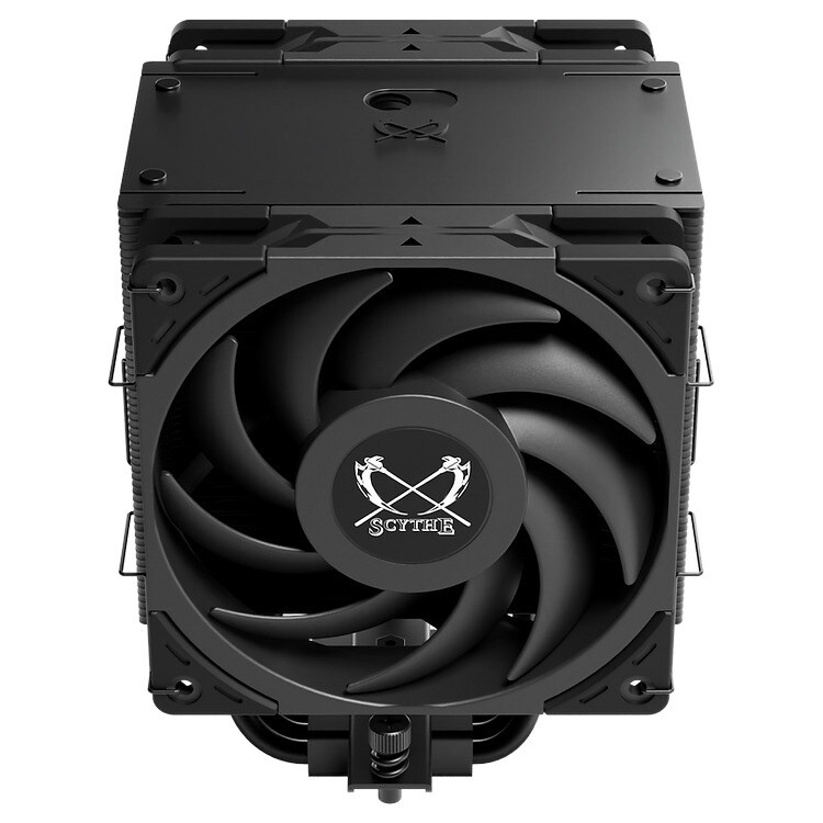 SCYTHE Mugen 6 SCMG-6000 Dual Fan Black Edition CPU Kühler für AMD/Intel CPU