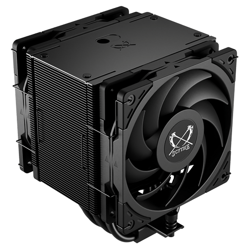 SCYTHE Mugen 6 SCMG-6000 Dual Fan Black Edition CPU Kühler für AMD/Intel CPU