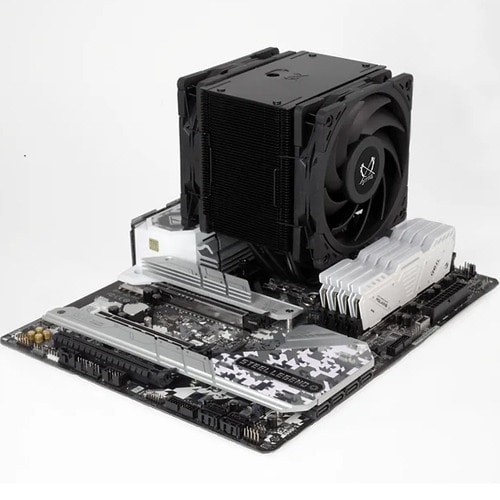 SCYTHE Mugen 6 SCMG-6000 Dual Fan Black Edition CPU Kühler für AMD/Intel CPU