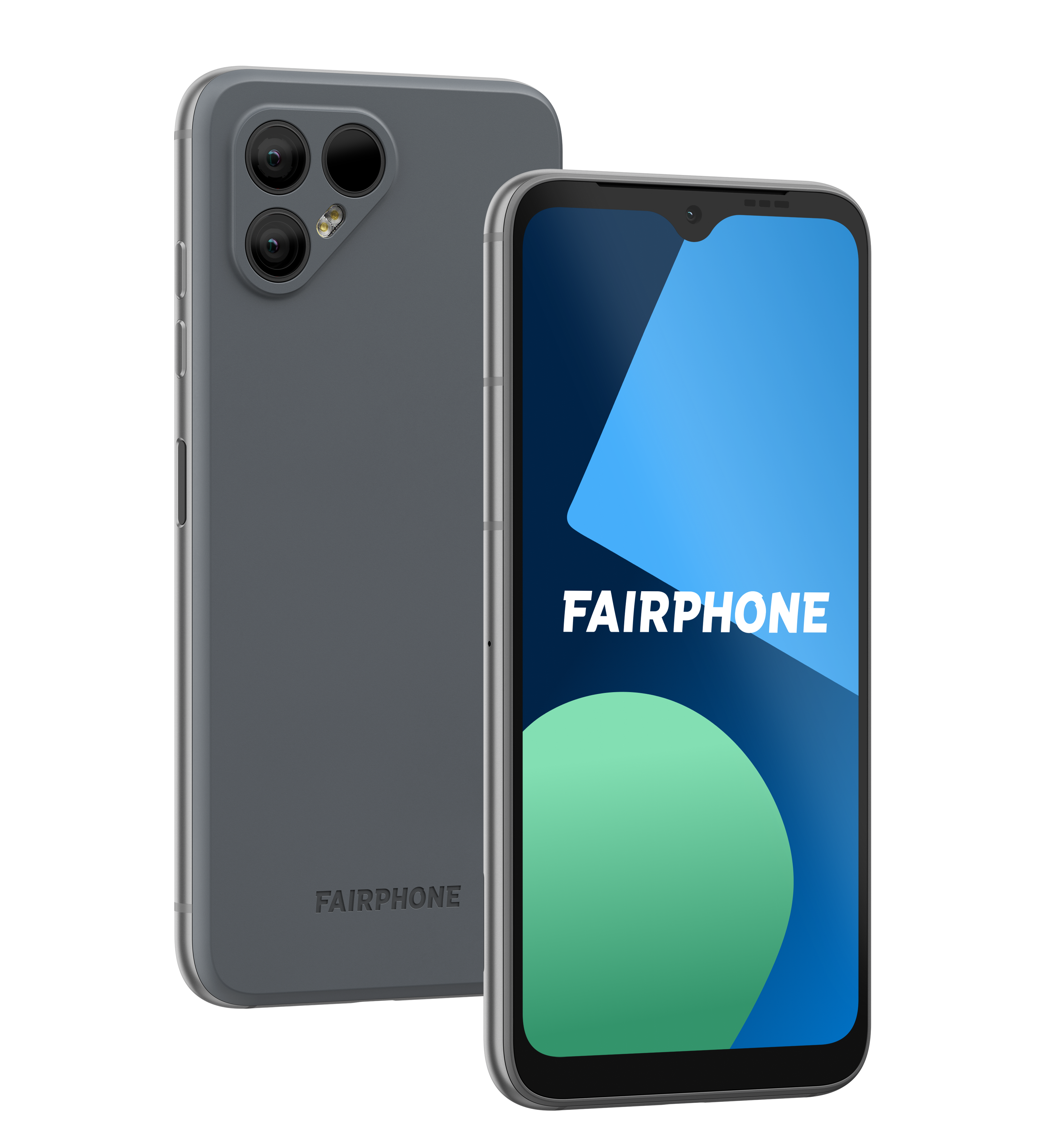 Fairphone 4 5G Dual-SIM 6GB/128GB grau Android 11.0 Smartphone