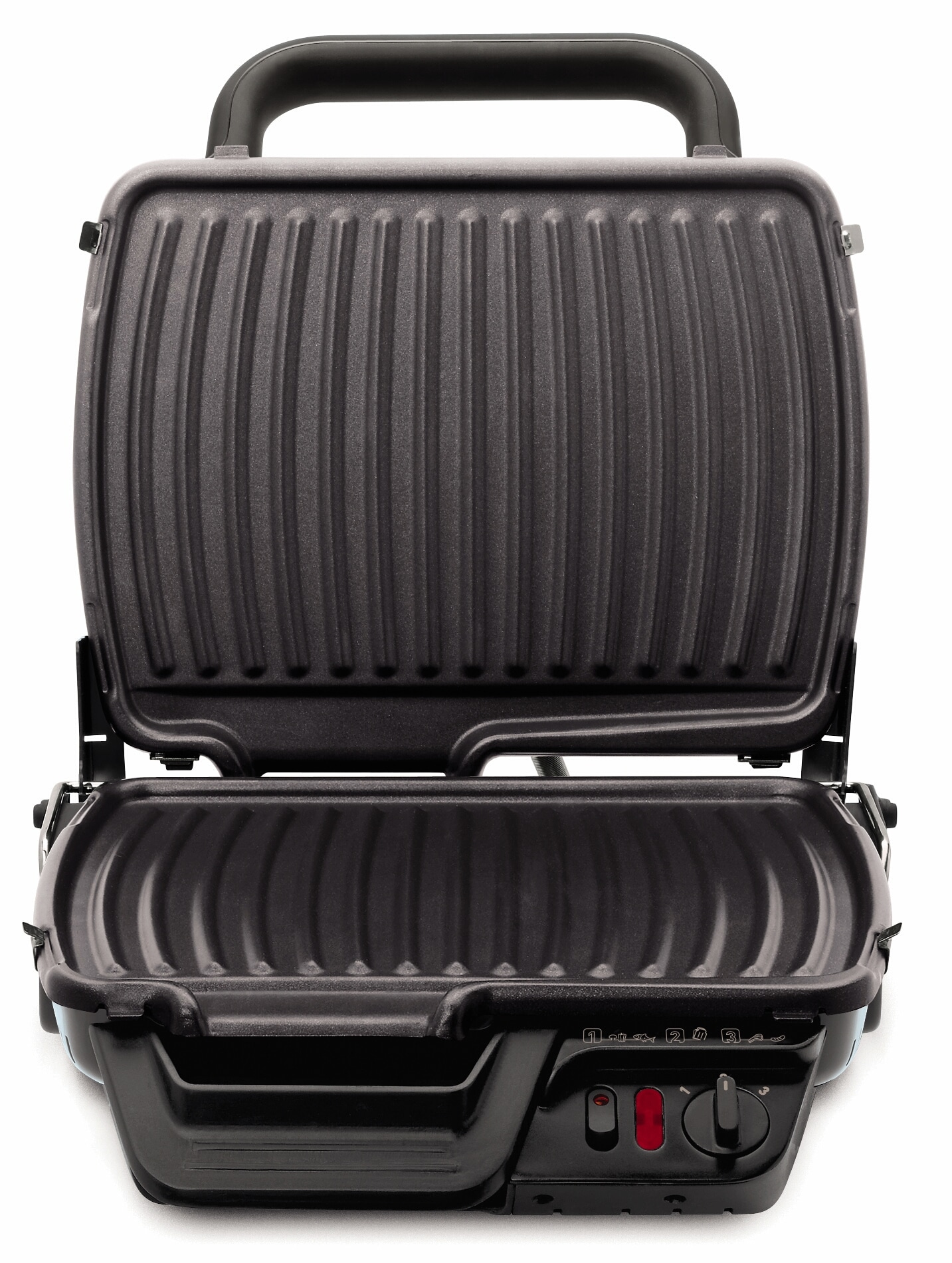 Tefal GC 3050 Kontaktgrill 2in1 Schwarz/Silber