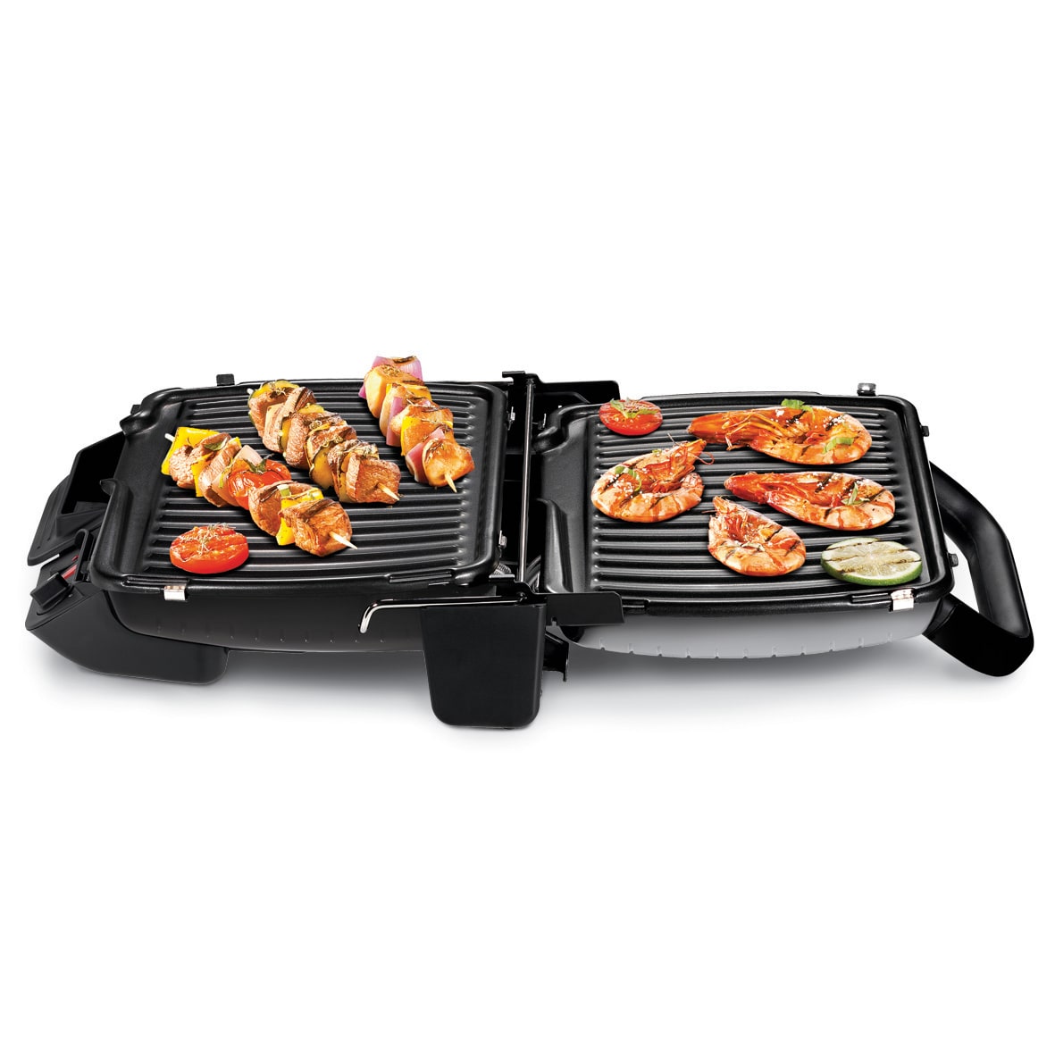 Tefal GC 3050 Kontaktgrill 2in1 Schwarz/Silber