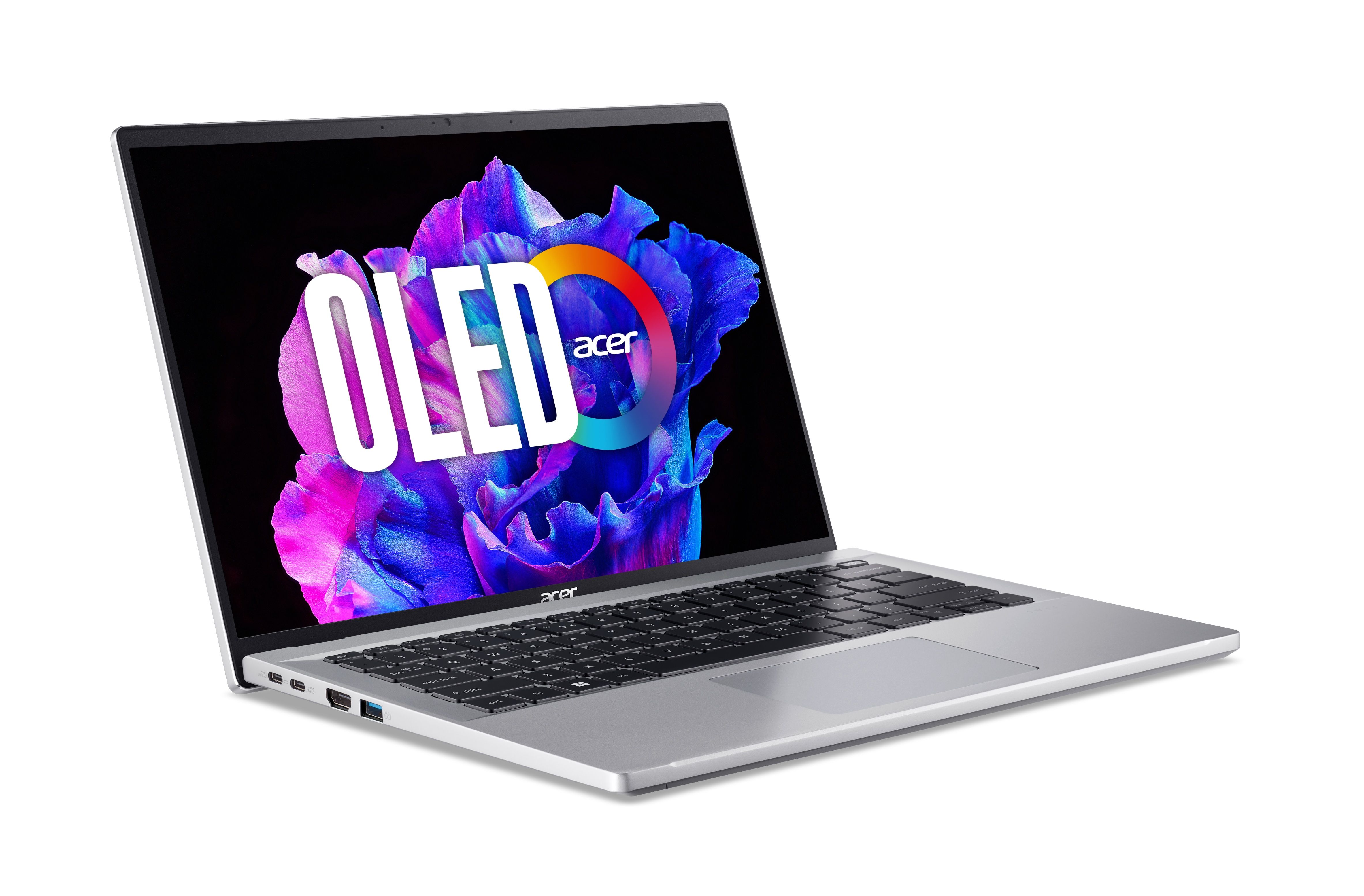 Acer Swift Go SFG14-42-R1UT R5-7640U 16GB/512GB SSD 14"2.8K OLED W11 silber