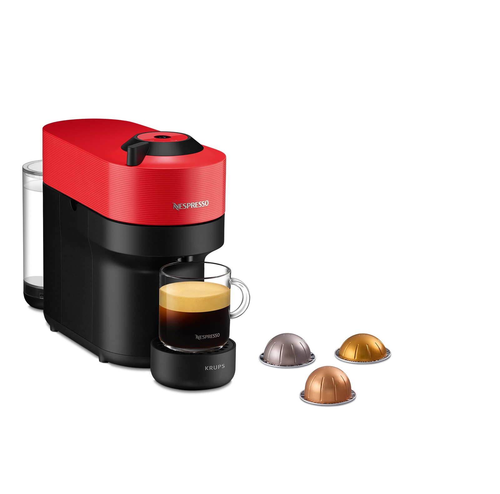 Krups XN9205 Nespresso Vertuo Pop Spicy Red