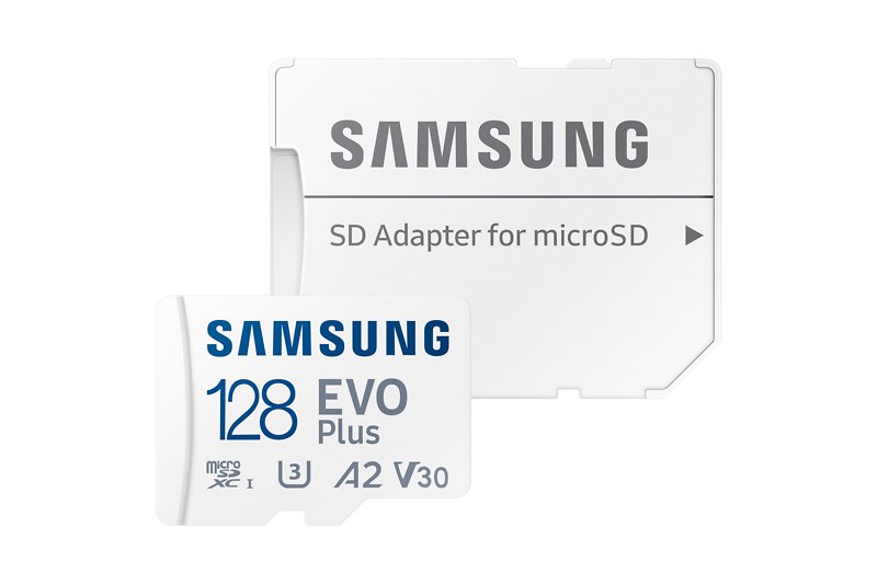 Samsung Evo Plus (2024) 128 GB microSDXC Speicherkarte (160 MB/s, Class 10, U3)