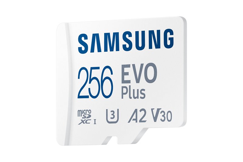 Samsung Evo Plus (2024) 256 GB microSDXC Speicherkarte (160 MB/s, Class 10, U3)