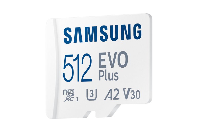 Samsung Evo Plus (2024) 512 GB microSDXC Speicherkarte (160 MB/s, Class 10, U3)