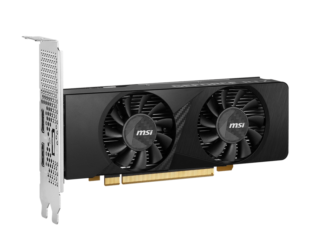 MSI GeForce RTX 3050 LP 6G OC 6GB GDDR6 Grafikkarte 1xDP/HDMI