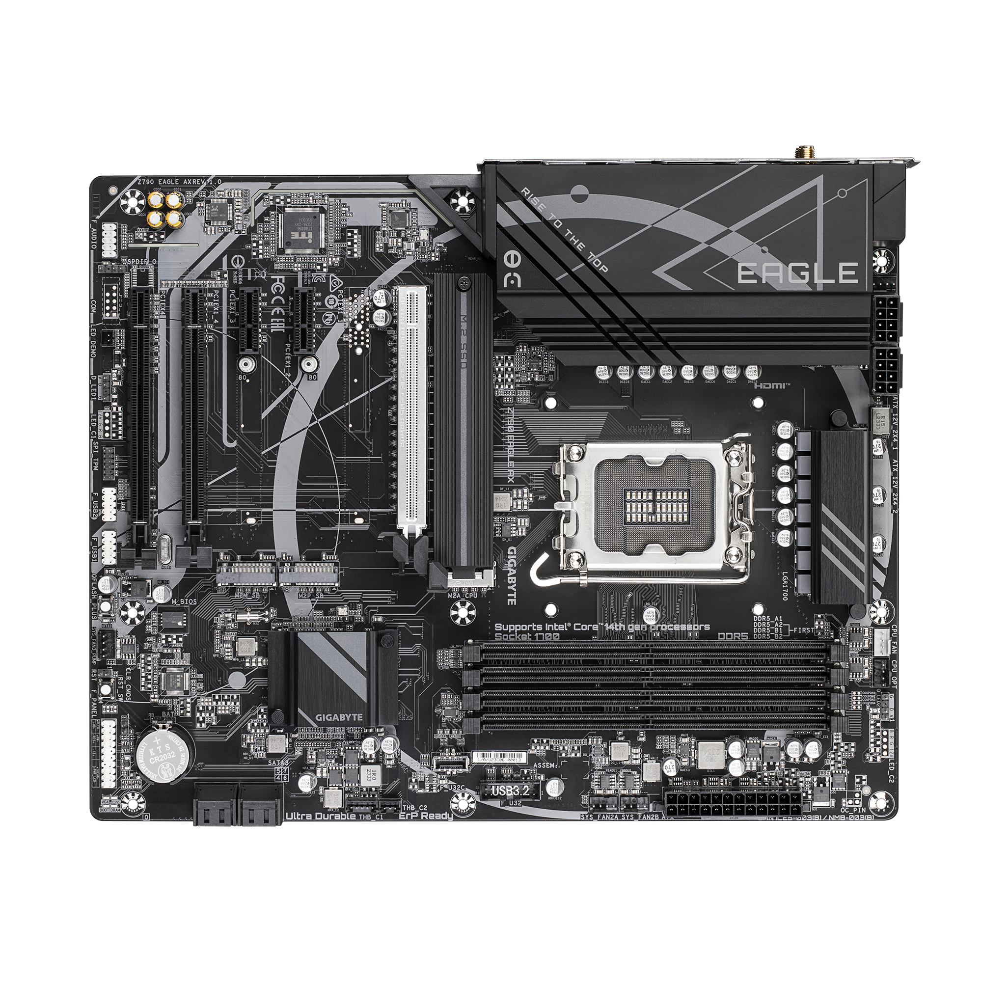 GIGABYTE Z790 EAGLE AX ATX WIFI6E Mainboard Sockel 1700 DDR5 HDMI/DP