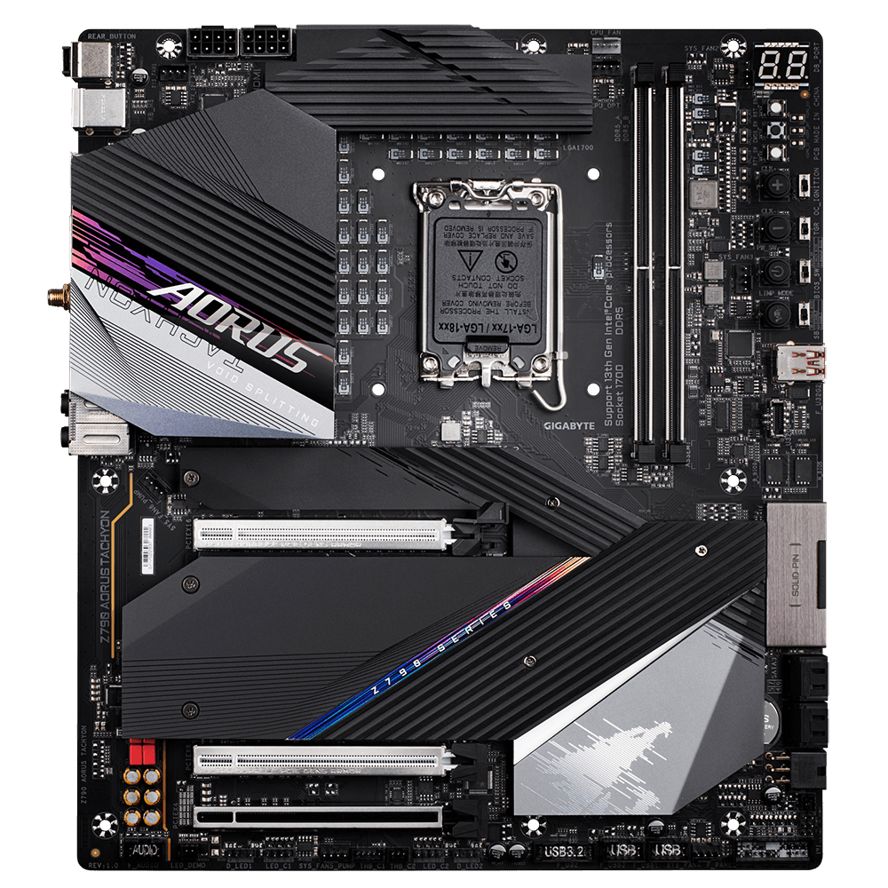 GIGABYTE AORUS Z790 TACHYON ATX WIFI6E Mainboard Sockel 1700 DDR5 HDMI