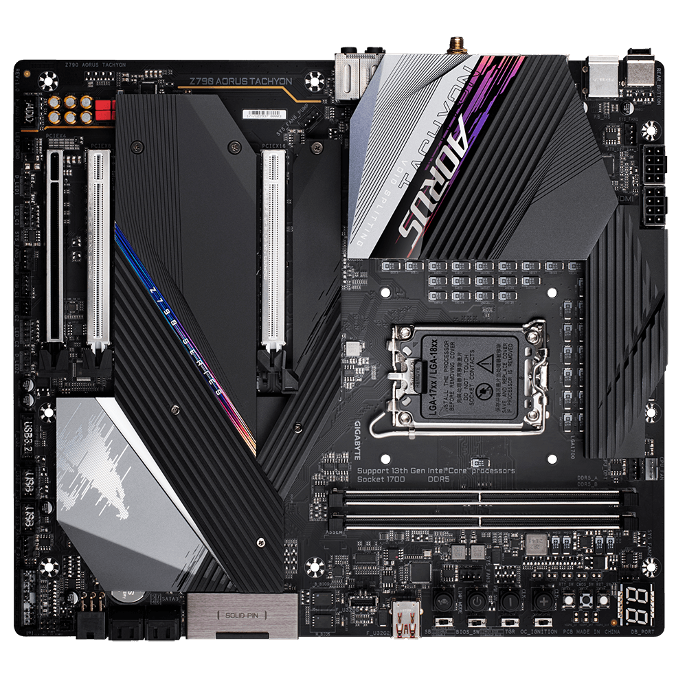 GIGABYTE AORUS Z790 TACHYON ATX WIFI6E Mainboard Sockel 1700 DDR5 HDMI