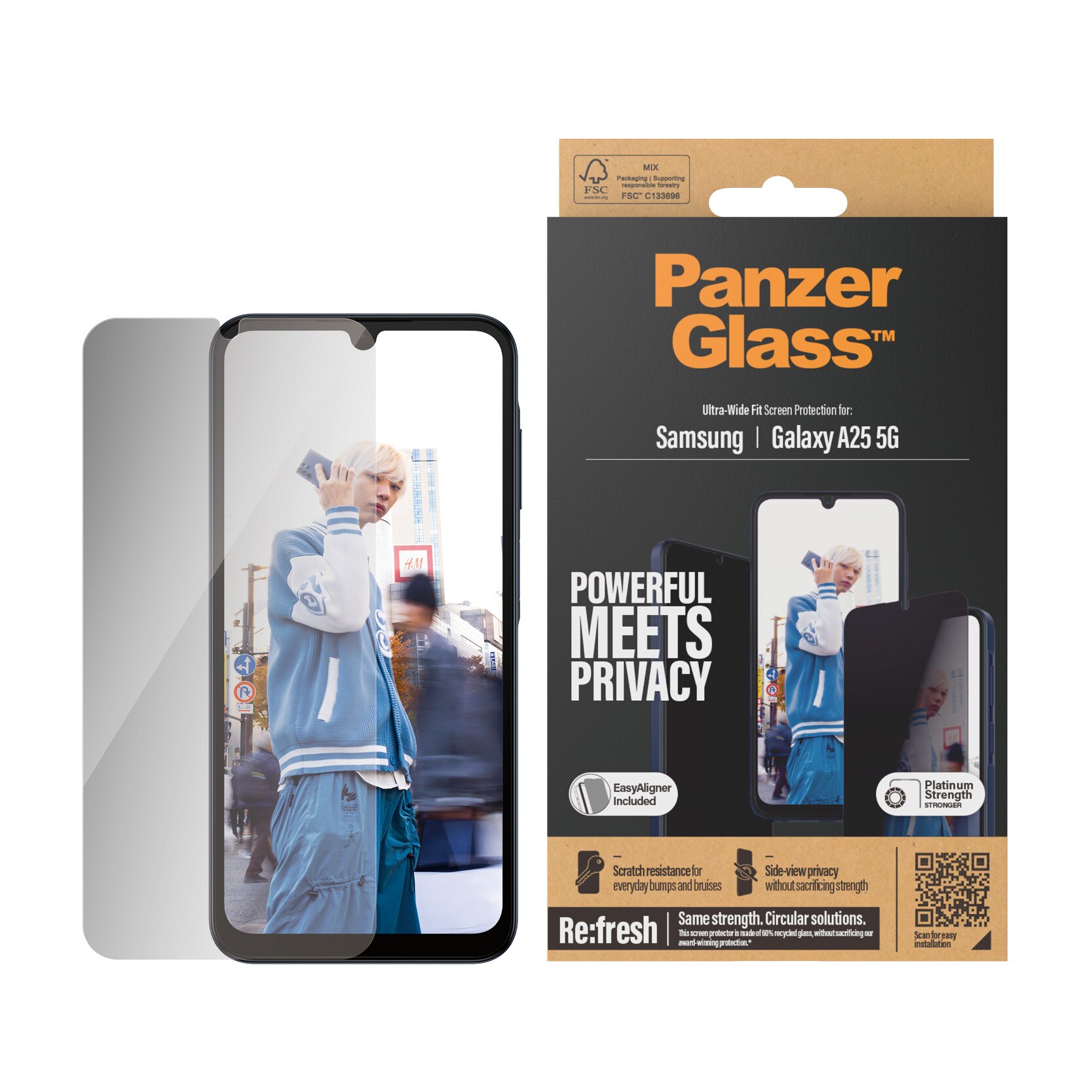 PanzerGlass Privacy Samsung Galaxy A25/A25 5G