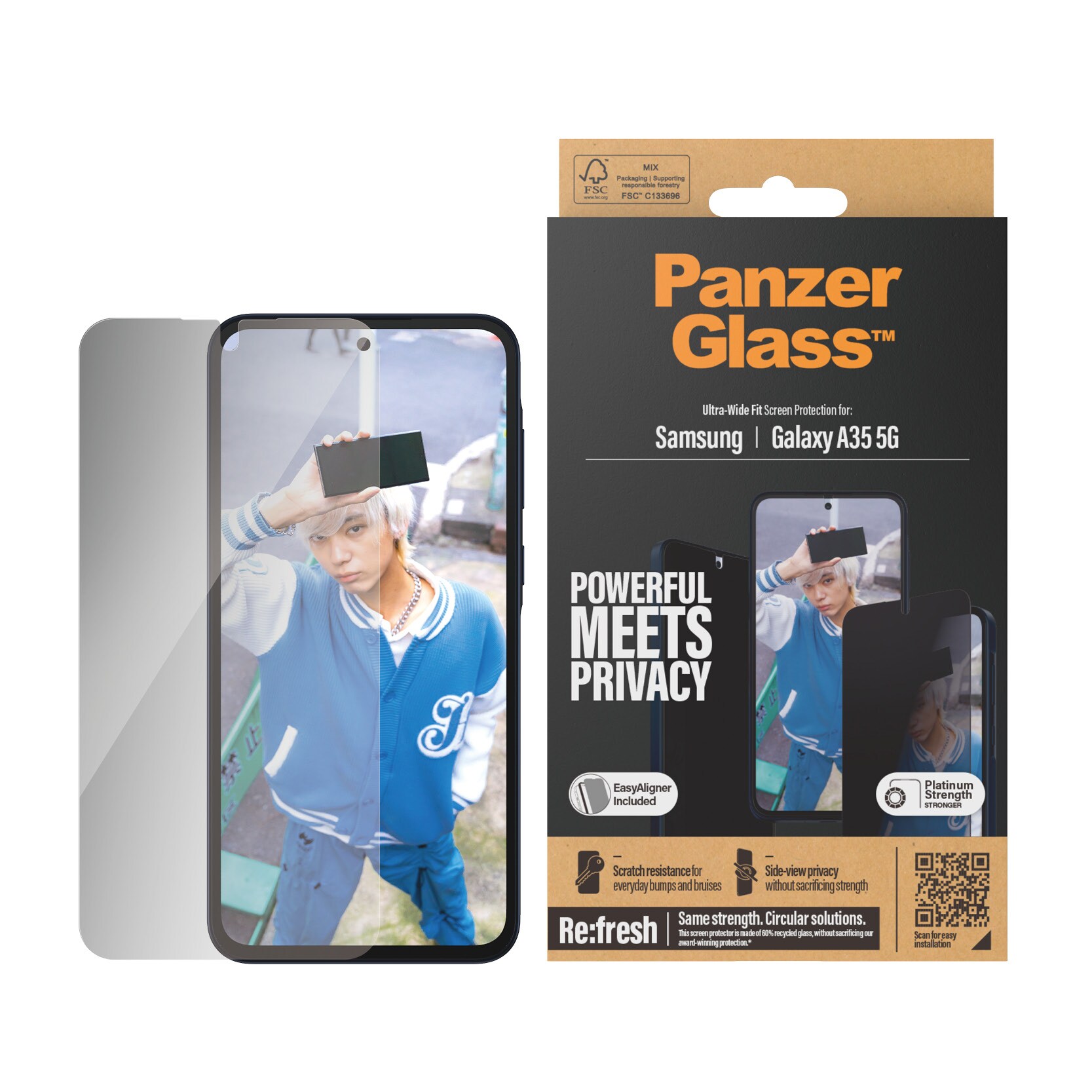 PanzerGlass Privacy Samsung Galaxy A35 5G