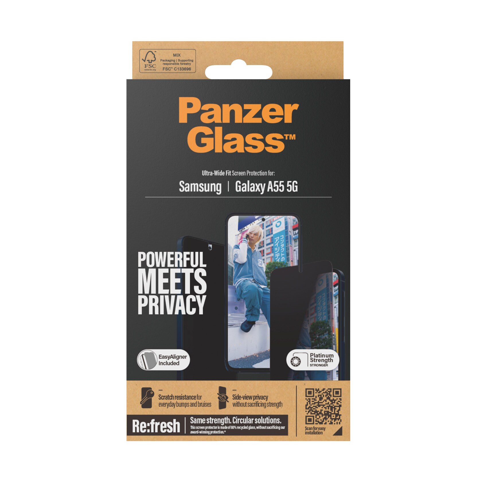 PanzerGlass Privacy Samsung Galaxy A55 5G