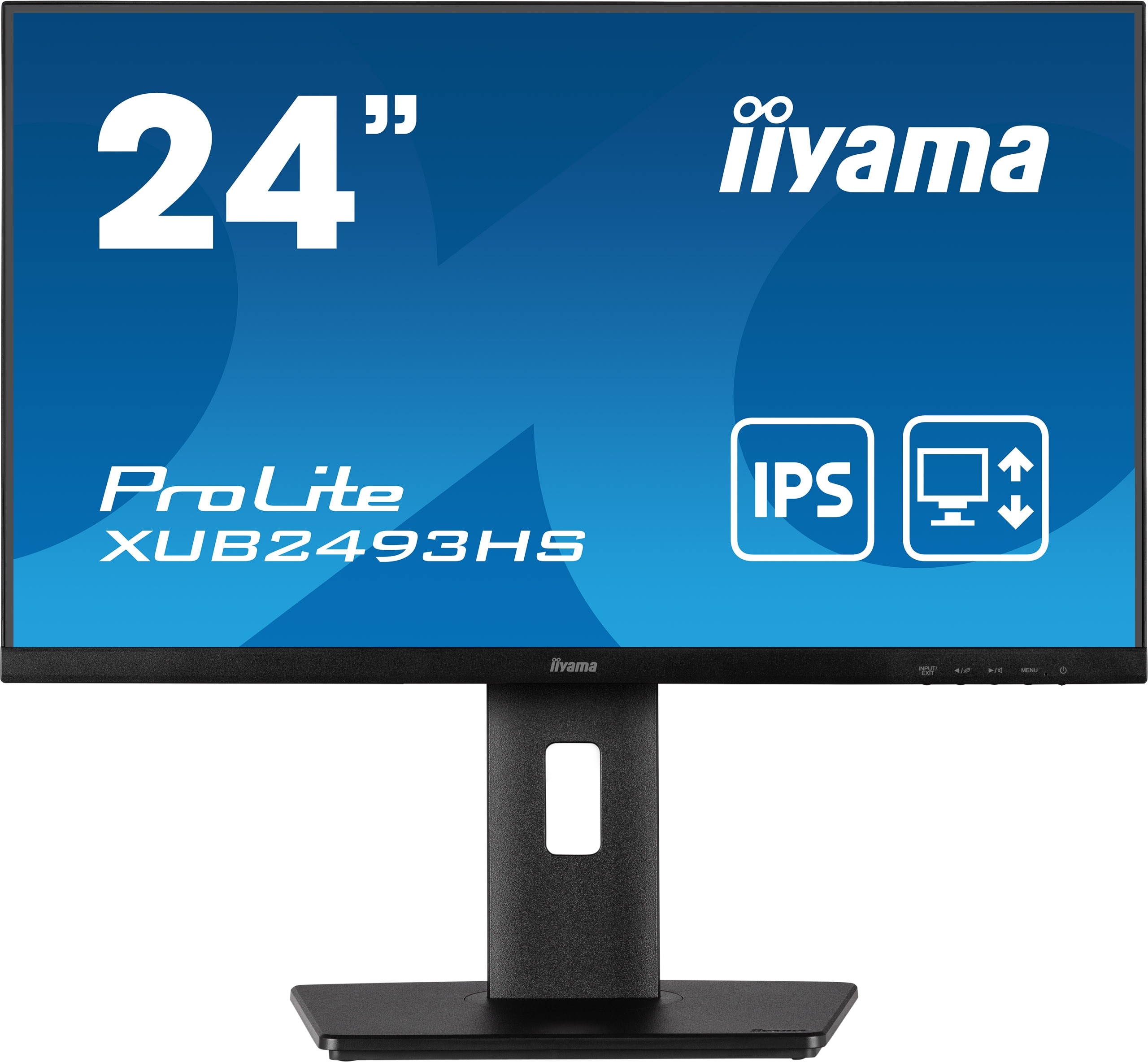 iiyama ProLite XUB2493HS-B5 60,5cm (24") Full HD IPS Monitor HDMI/DP Pivot