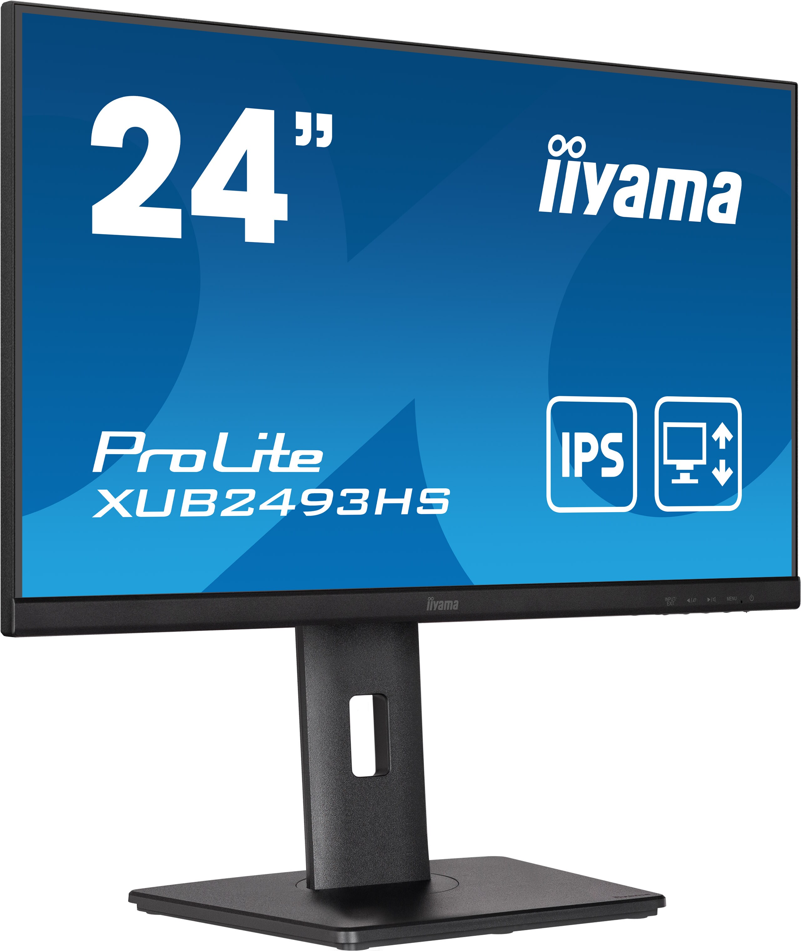 iiyama ProLite XUB2493HS-B5 60,5cm (24") Full HD IPS Monitor HDMI/DP Pivot