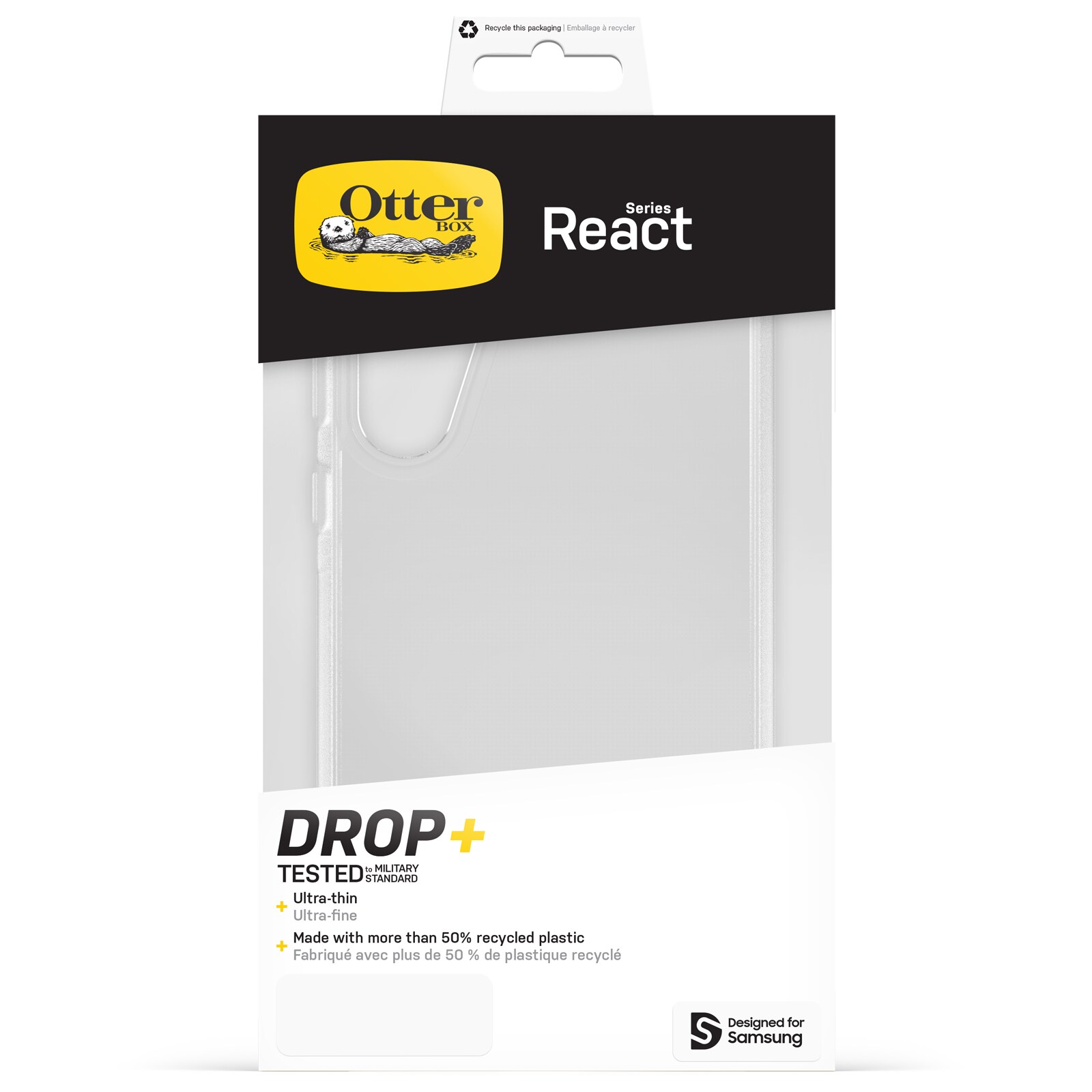 OtterBox React Samsung Galaxy A35 5G - clear Schutzhülle