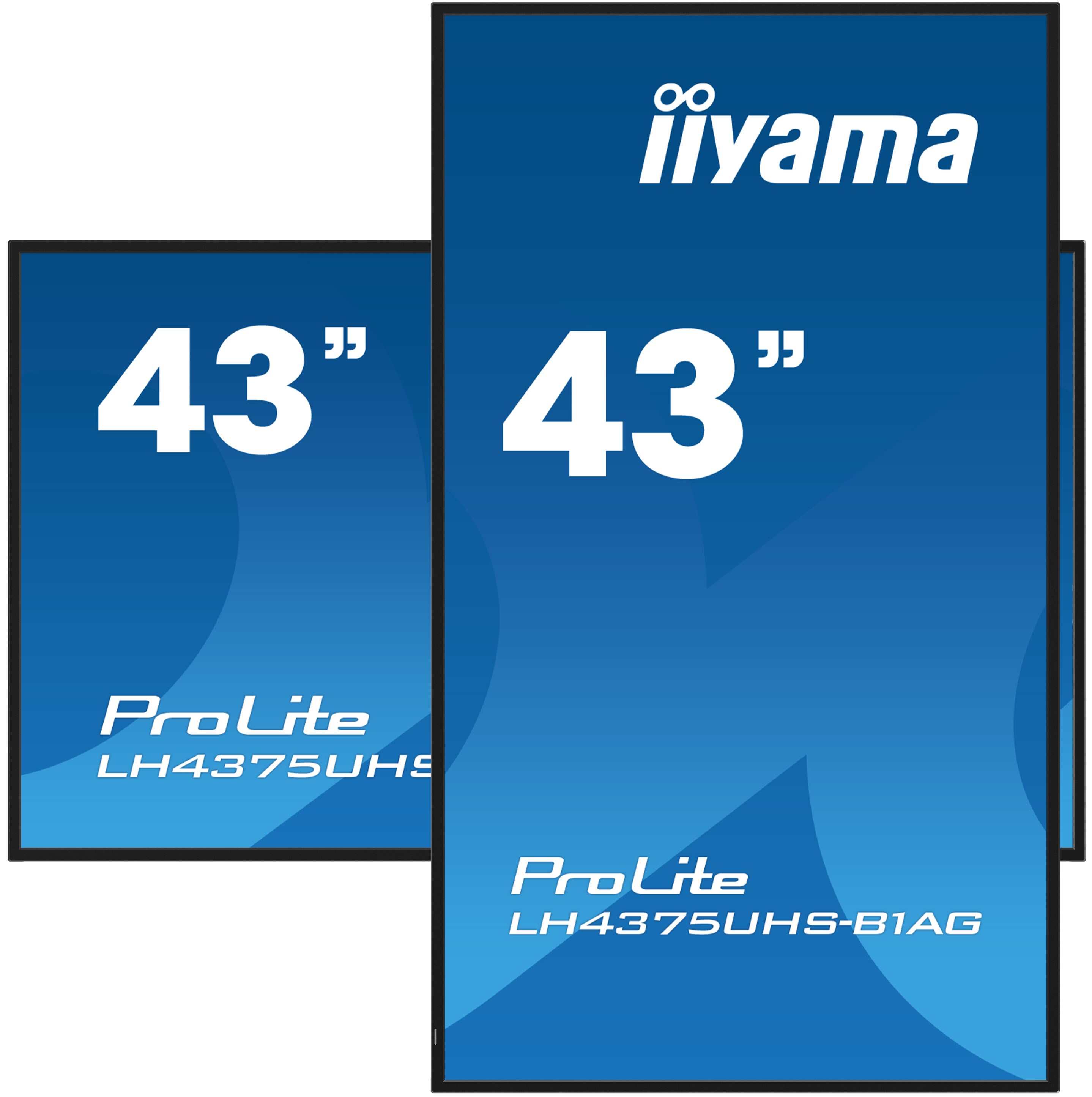 iiyama ProLite LH4375UHS-B1AG 108cm (42,5") 4K Digital Signage Monitor HDMI/DP