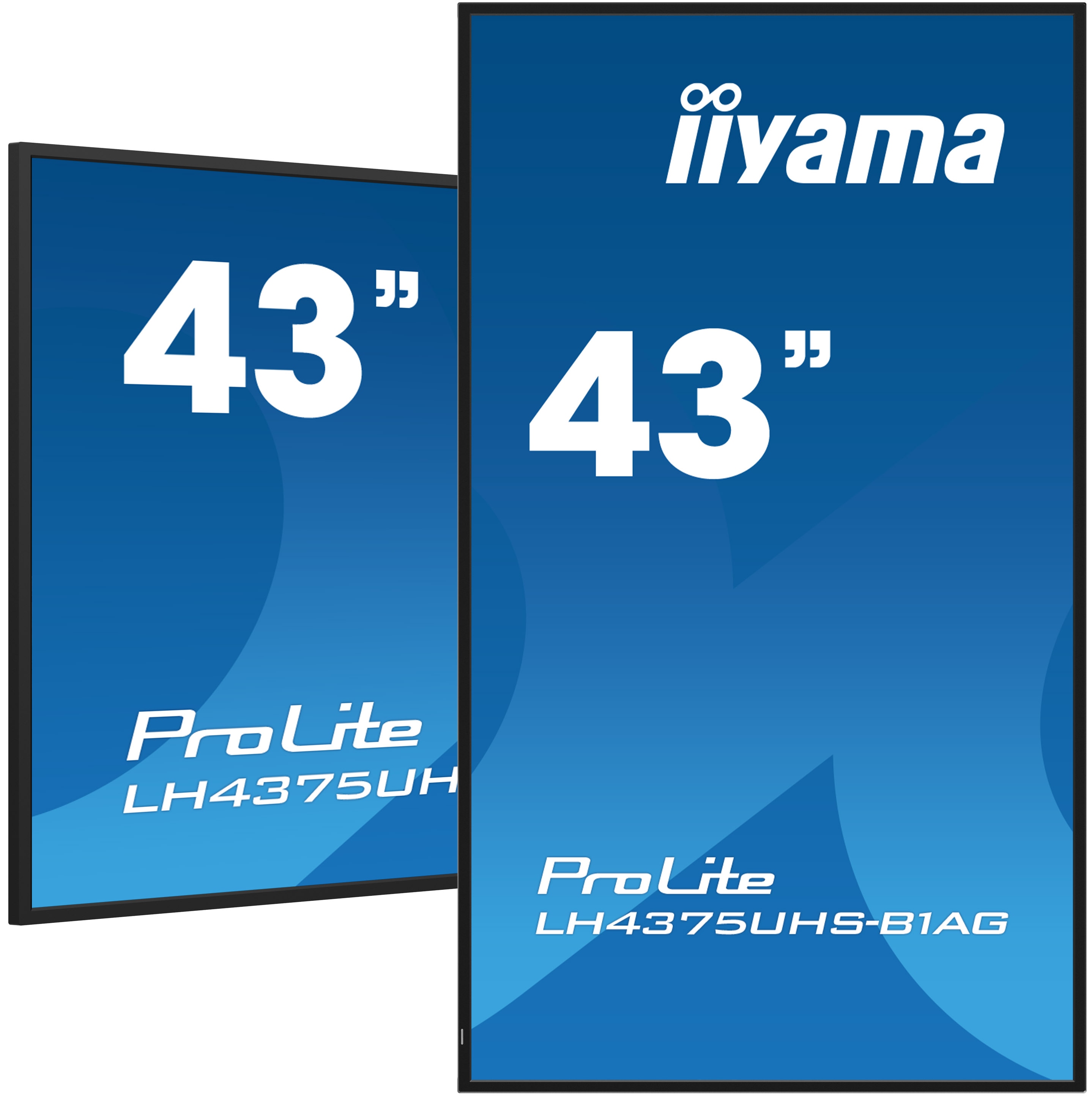 iiyama ProLite LH4375UHS-B1AG 108cm (42,5") 4K Digital Signage Monitor HDMI/DP