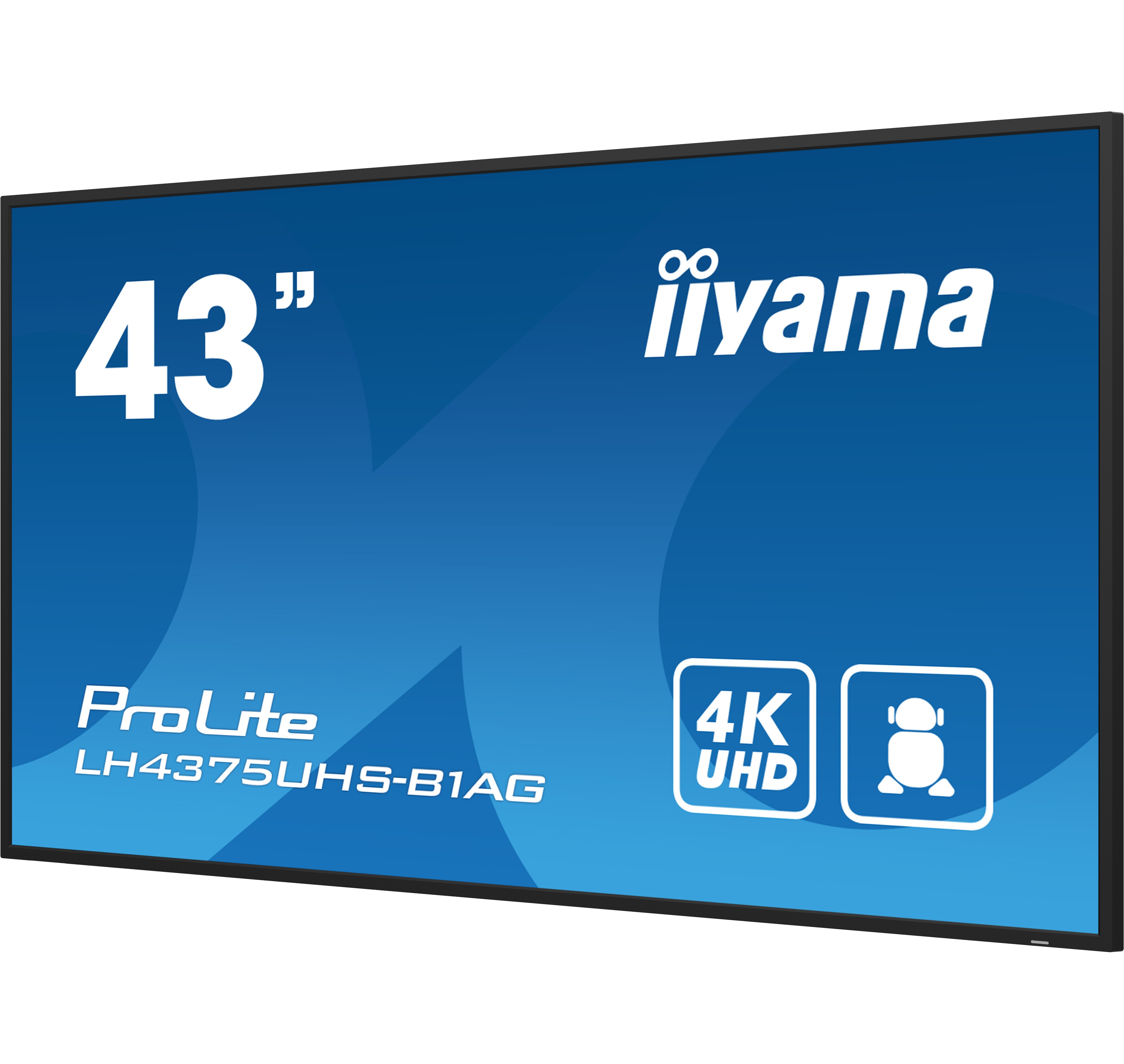 iiyama ProLite LH4375UHS-B1AG 108cm (42,5") 4K Digital Signage Monitor HDMI/DP