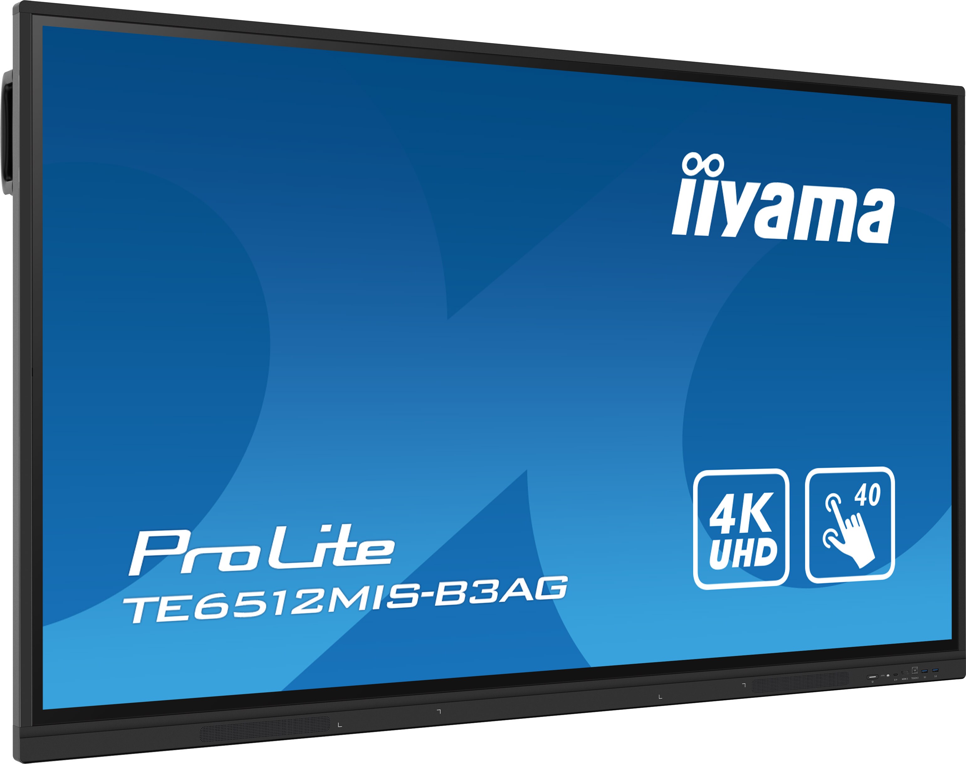 iiyama ProLite TE6512MIS-B3AG 163,8cm (65") 4K UHD Touch Monitor HDMI/VGA/USB