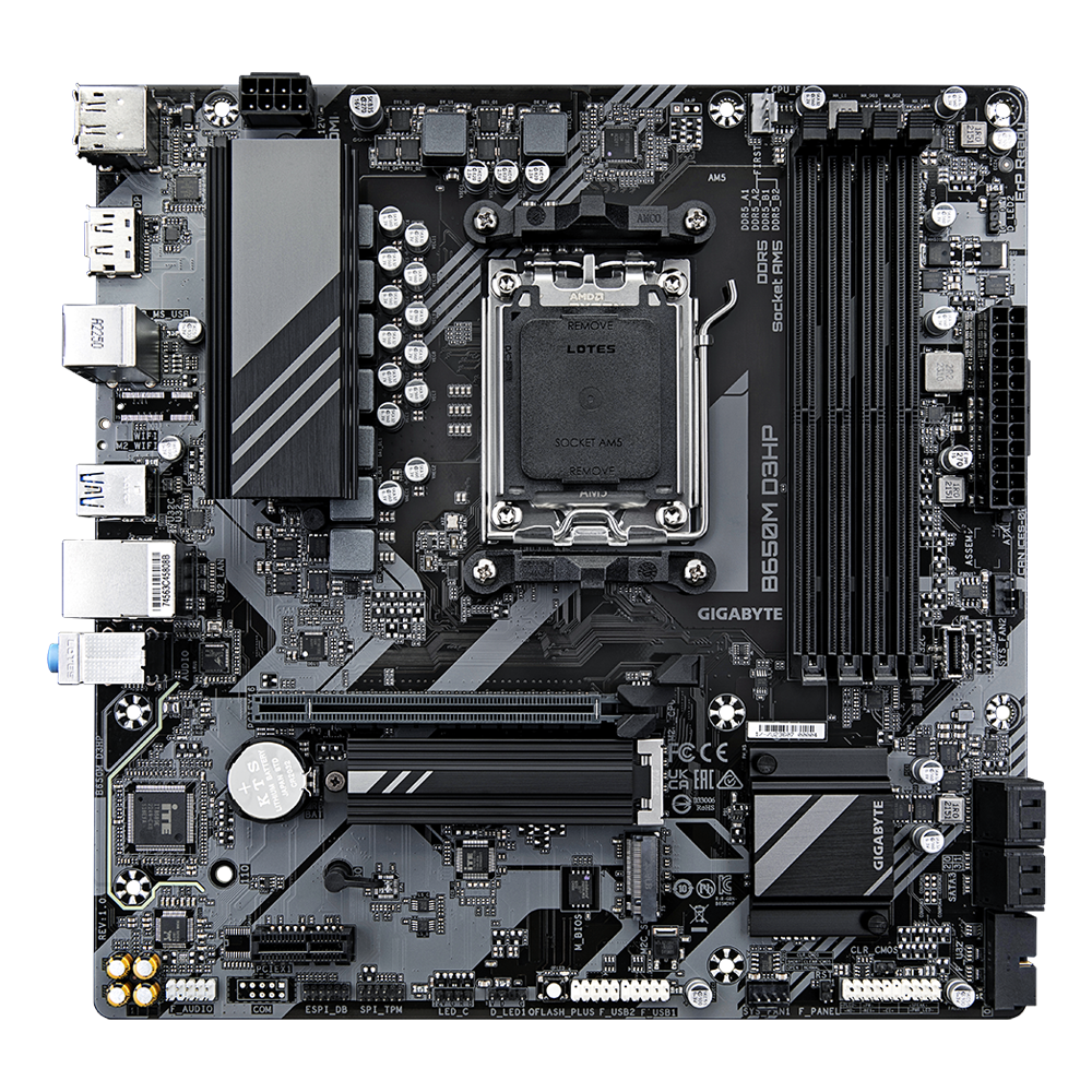 GIGABYTE B650M D3HP mATX Mainboard Sockel AM5