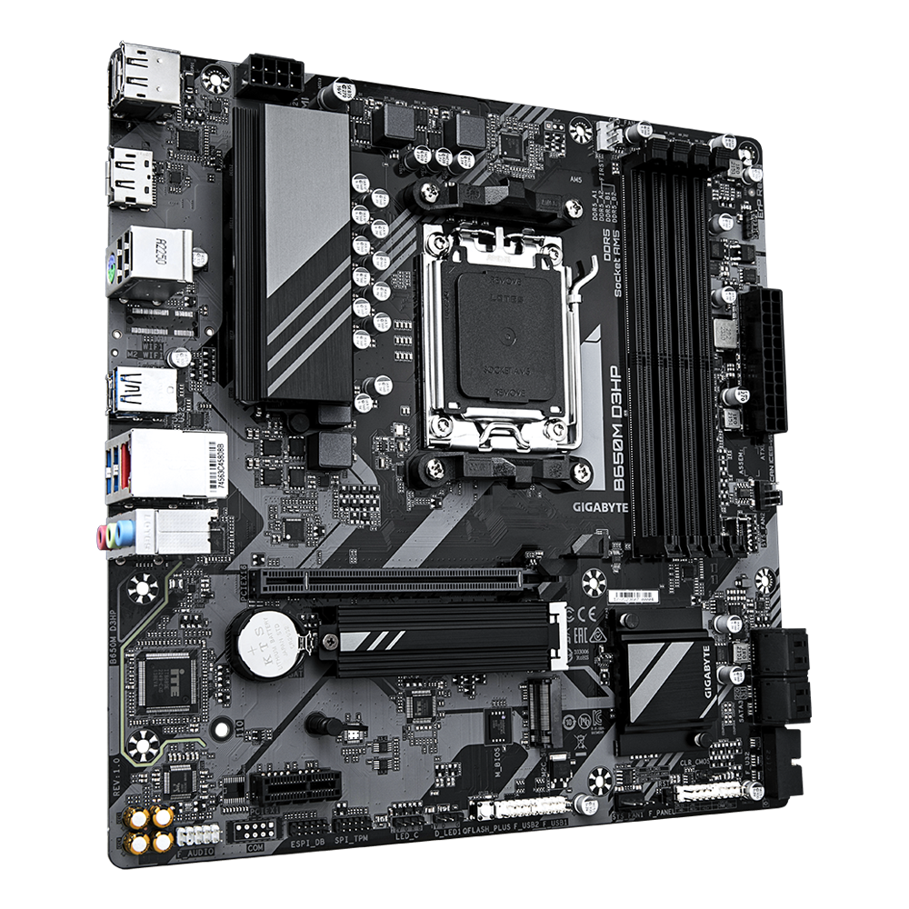 GIGABYTE B650M D3HP mATX Mainboard Sockel AM5