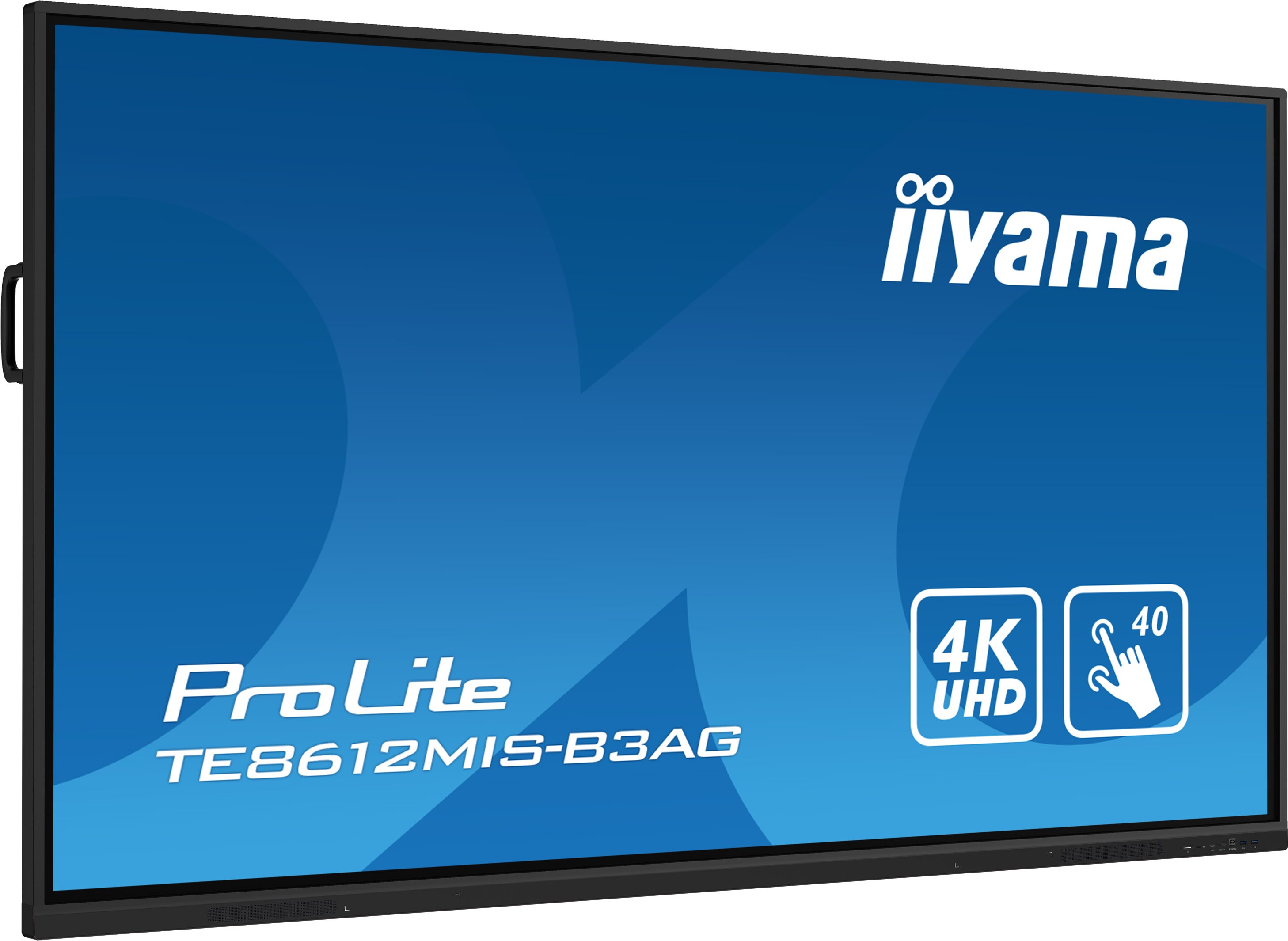 iiyama ProLite TE8612MIS-B3AG 218,4cm (86") 4K UHD Touch Monitor HDMI/VGA/USB-C