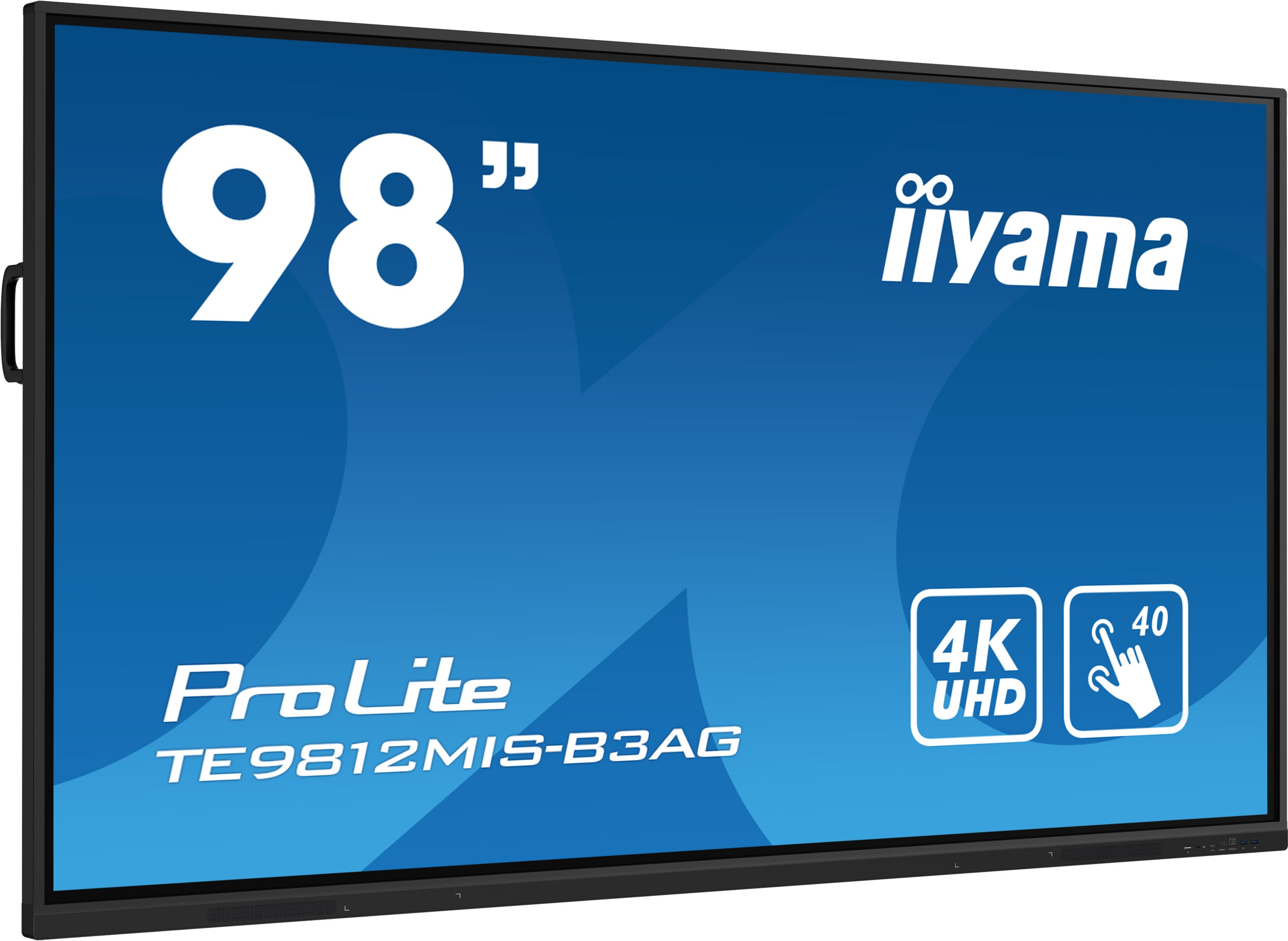 iiyama ProLite TE9812MIS-B3AG 247,7cm (98") 4K UHD Touch Monitor HDMI/VGA/USB-C