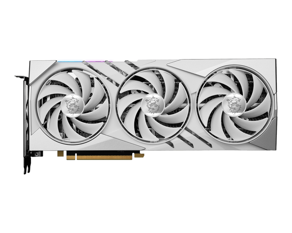 MSI GeForce RTX 4060Ti Gaming X Slim White 16GB GDDR6 Gaming Grafikkarte