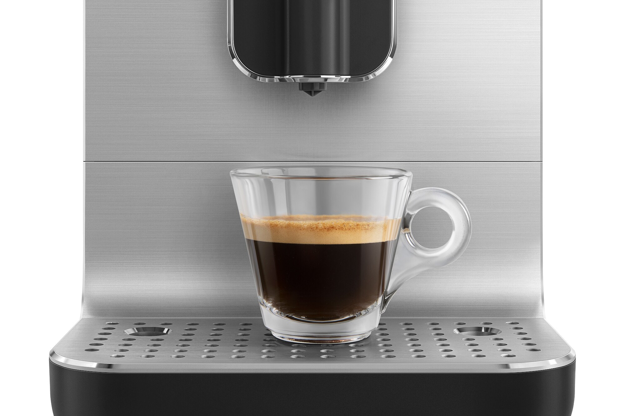 SMEG BCC11BLMEU Kompakt-Kaffeevollautomat Schwarz-Matt