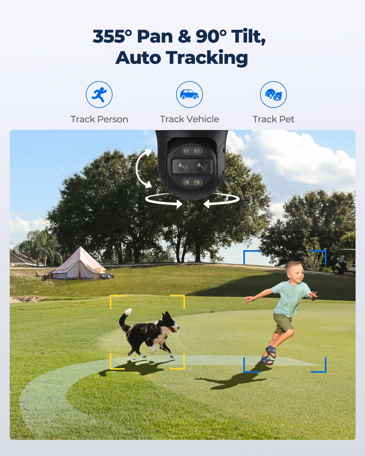 Reolink TrackMix Series P760 PoE Cam