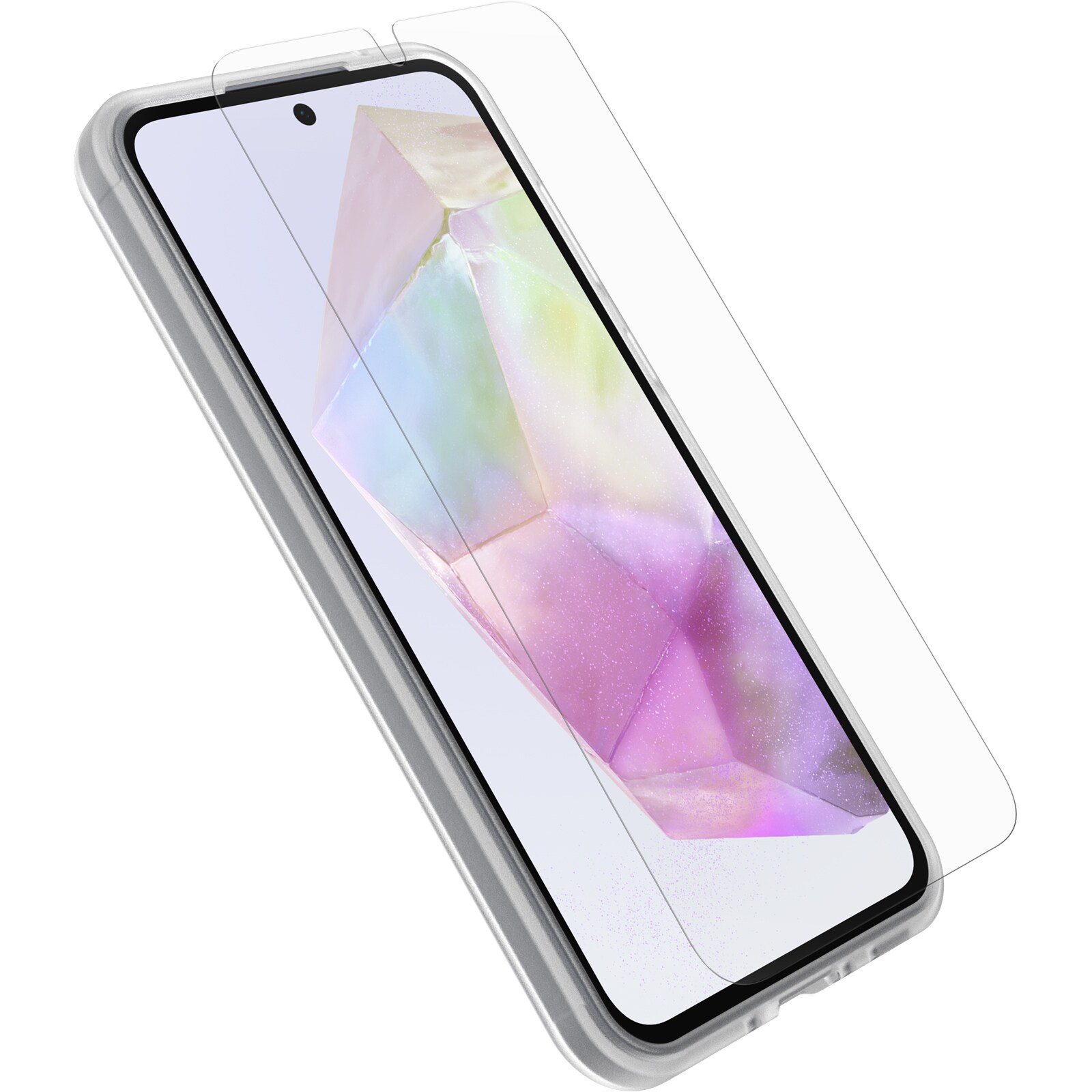 OtterBox React + OtterBox Glass Samsung Galaxy A35 5G - clear Schutzhülle