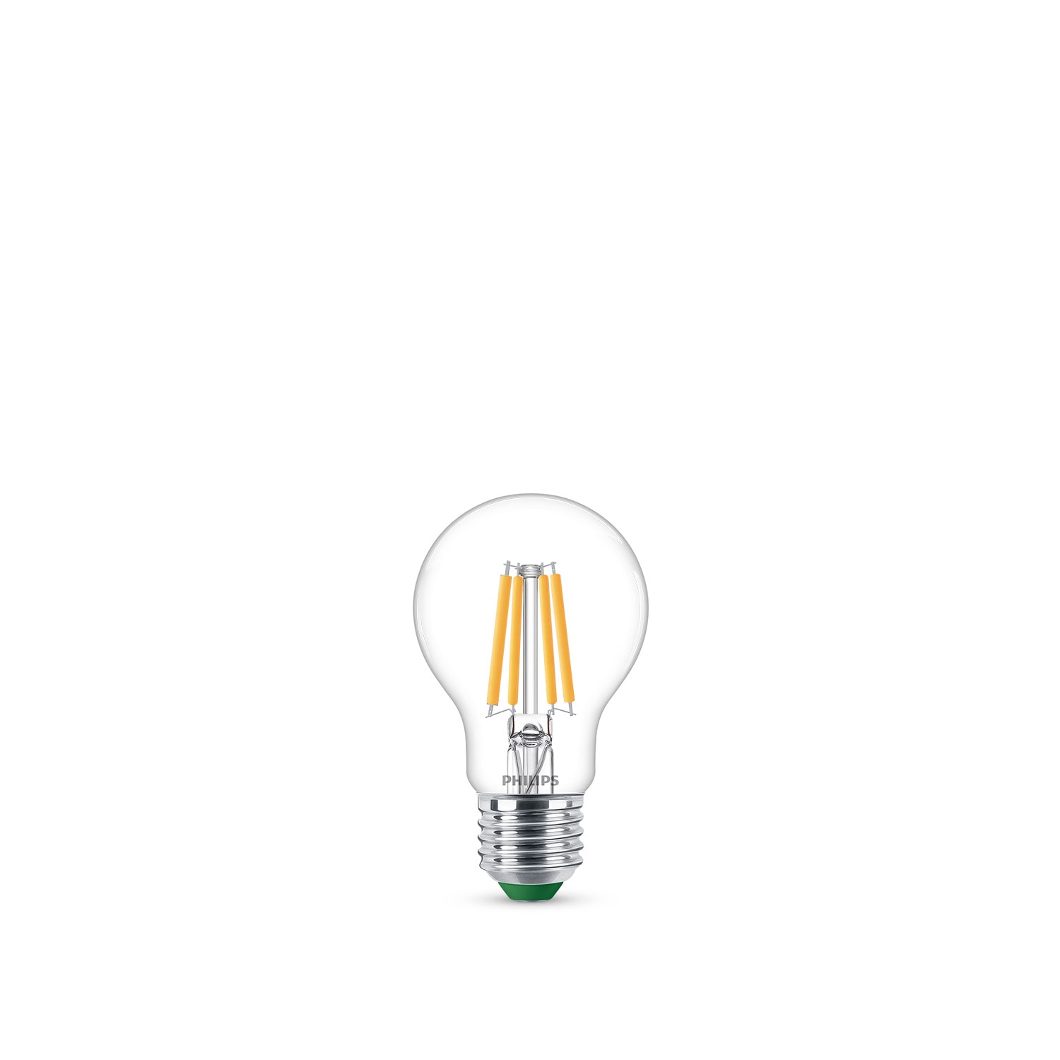 Philips Classic LED Lampe mit 40W, E27 Sockel, Klar, Warmwhite (2700K)