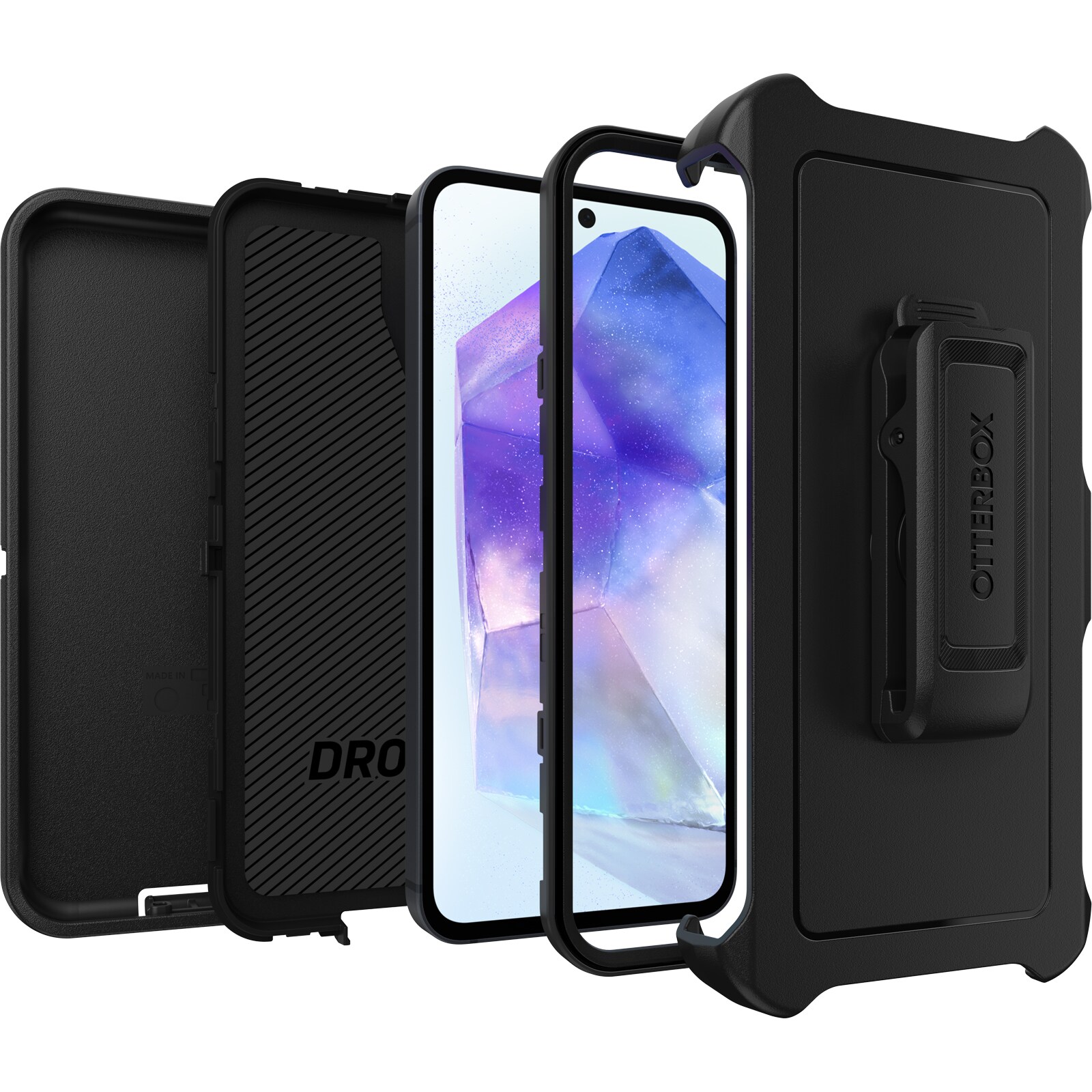 OtterBox Defender Samsung Galaxy A55 5G - black Schutzhülle