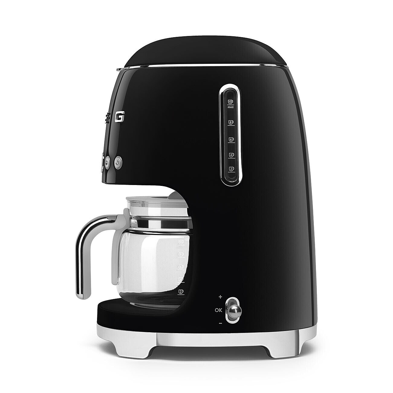 SMEG DCF02BLEU 50s Style Filterkaffeemaschine Schwarz