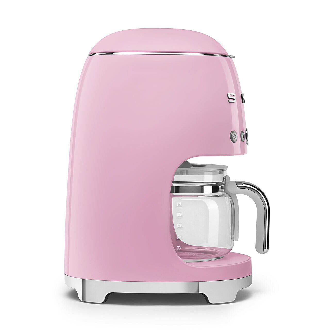 SMEG DCF02PKEU 50s Style Filterkaffeemaschine Cadillac Pink