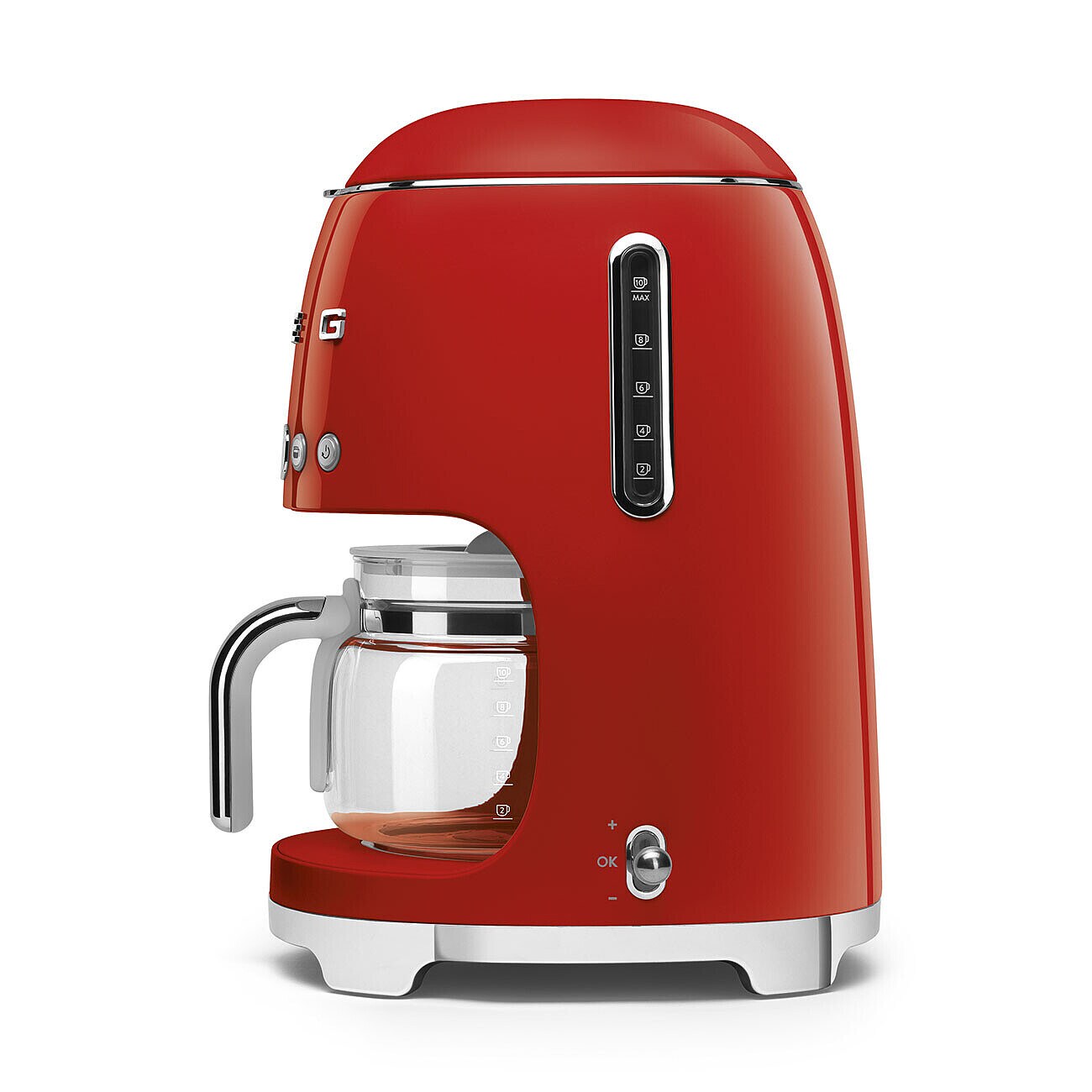 SMEG DCF02RDEU 50s Style Filterkaffeemaschine Rot