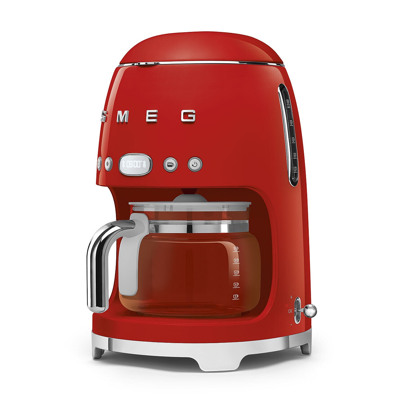 SMEG DCF02RDEU 50s Style Filterkaffeemaschine Rot